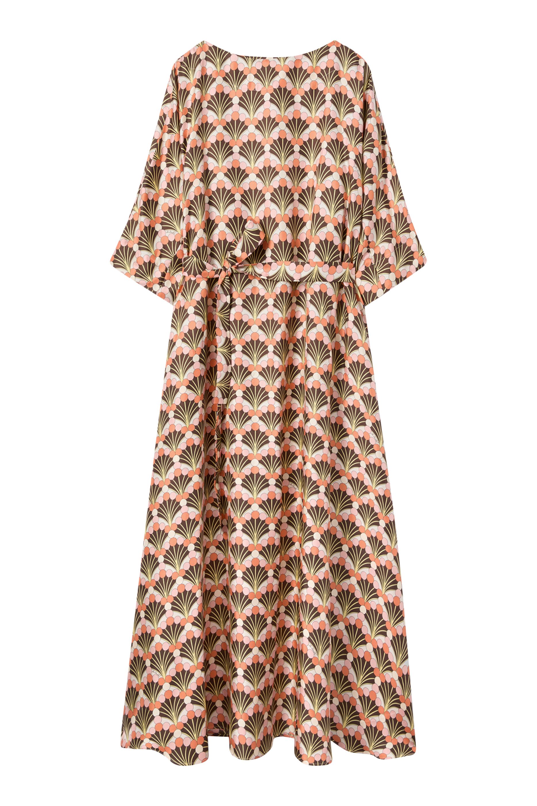 Round Neck Muumuu Dress 