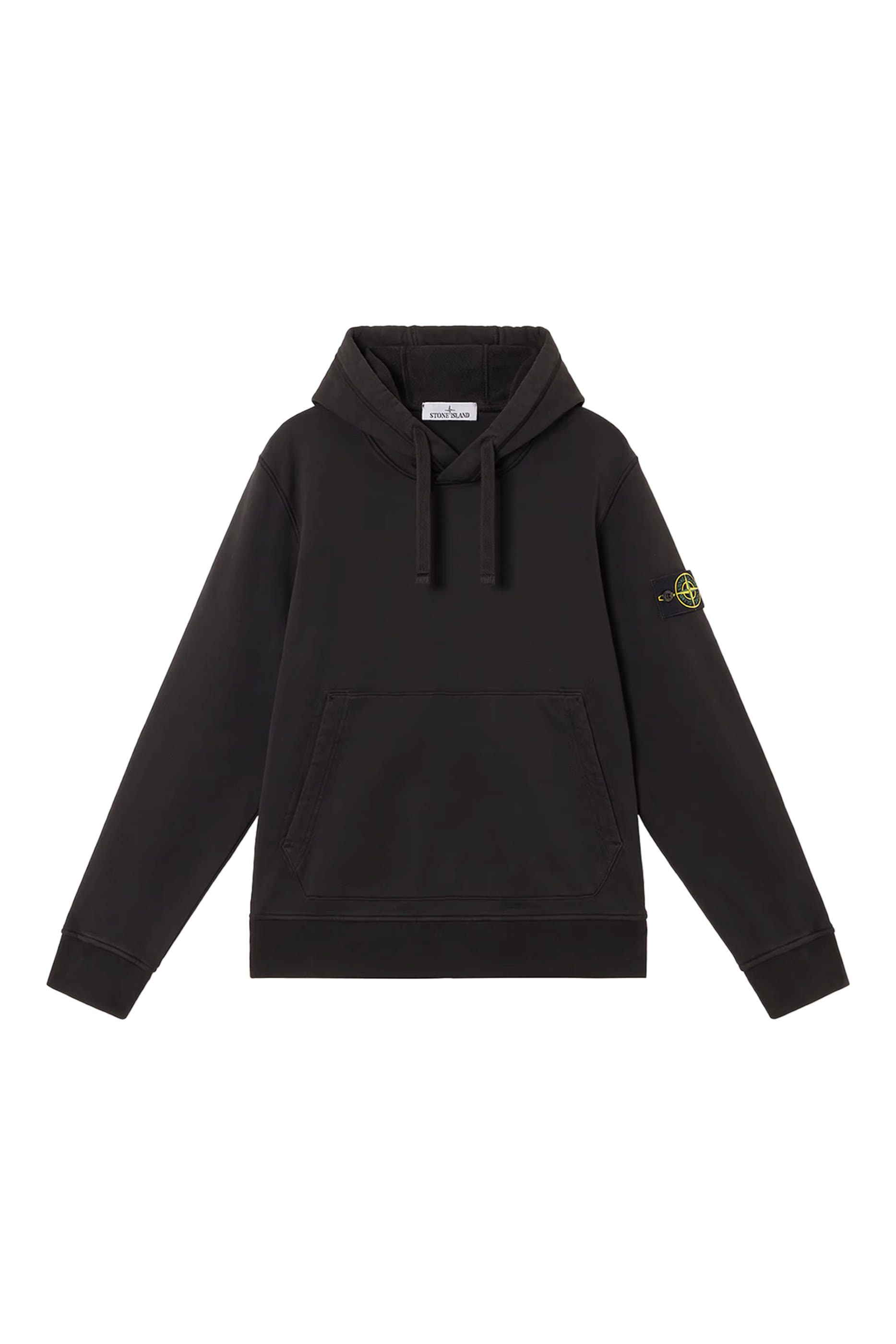 Logo Patch Organic Cotton Fleece Hoodie