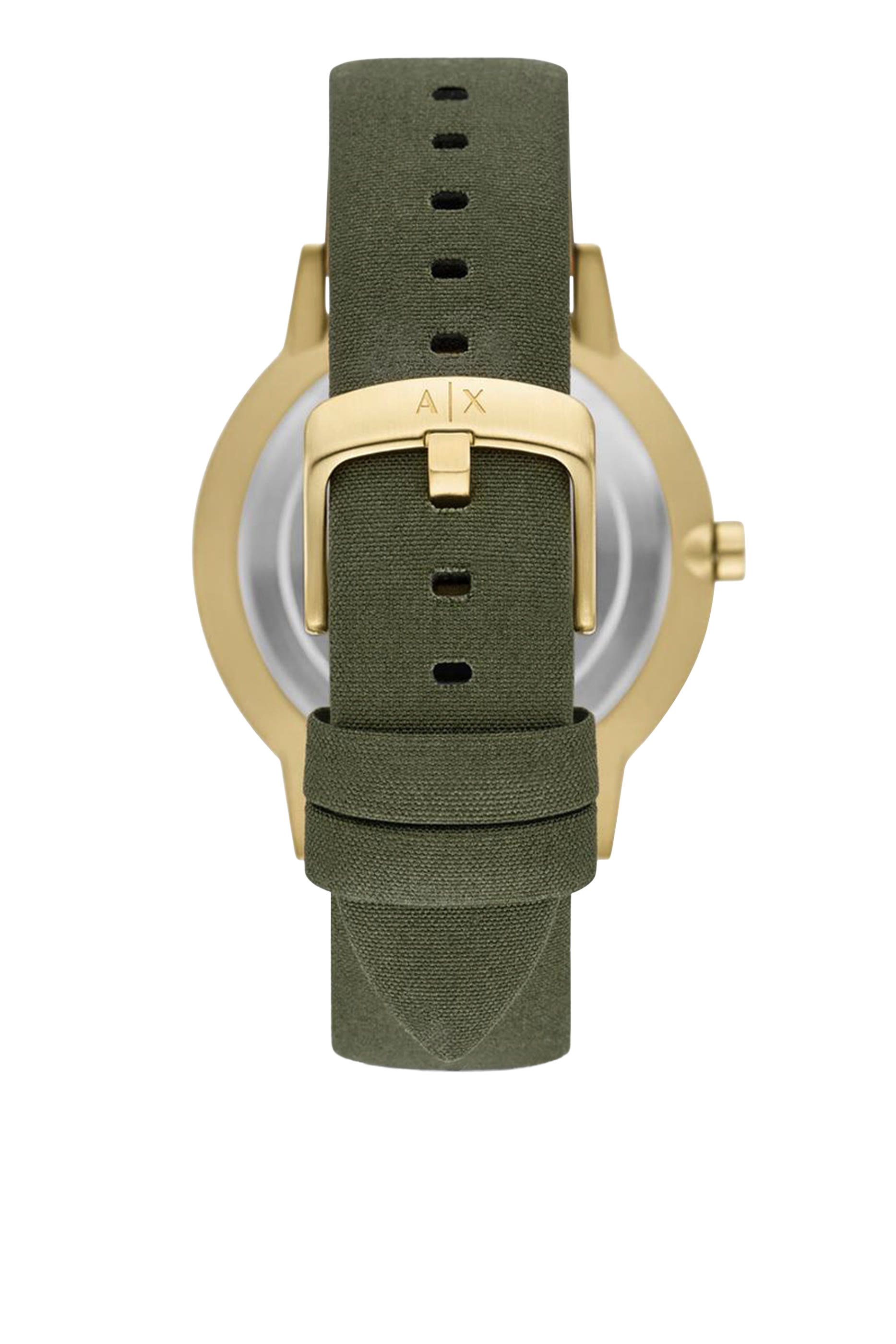 Cayde Three-Hand Leather Watch