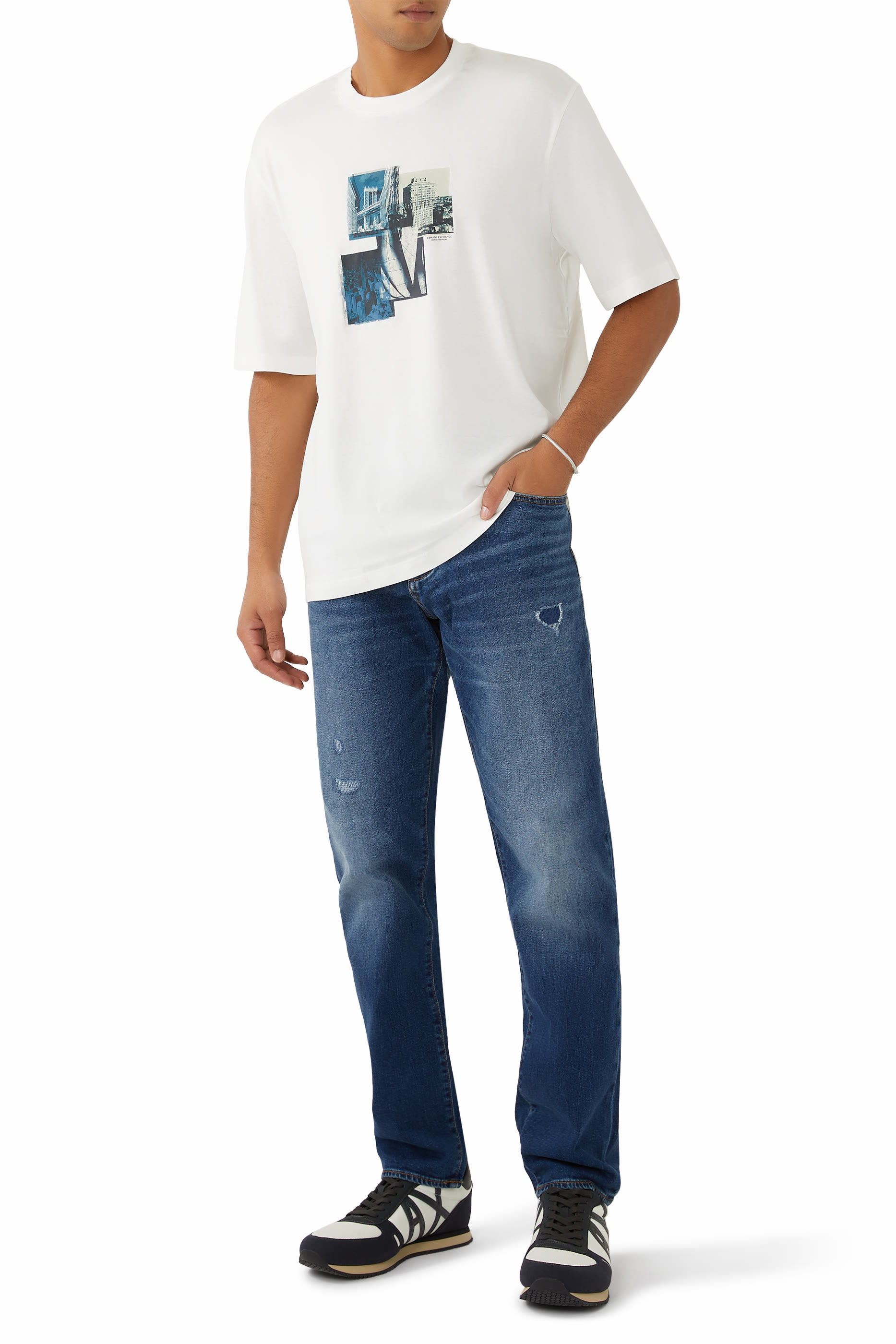 Photo Print Regular Fit T-Shirt
