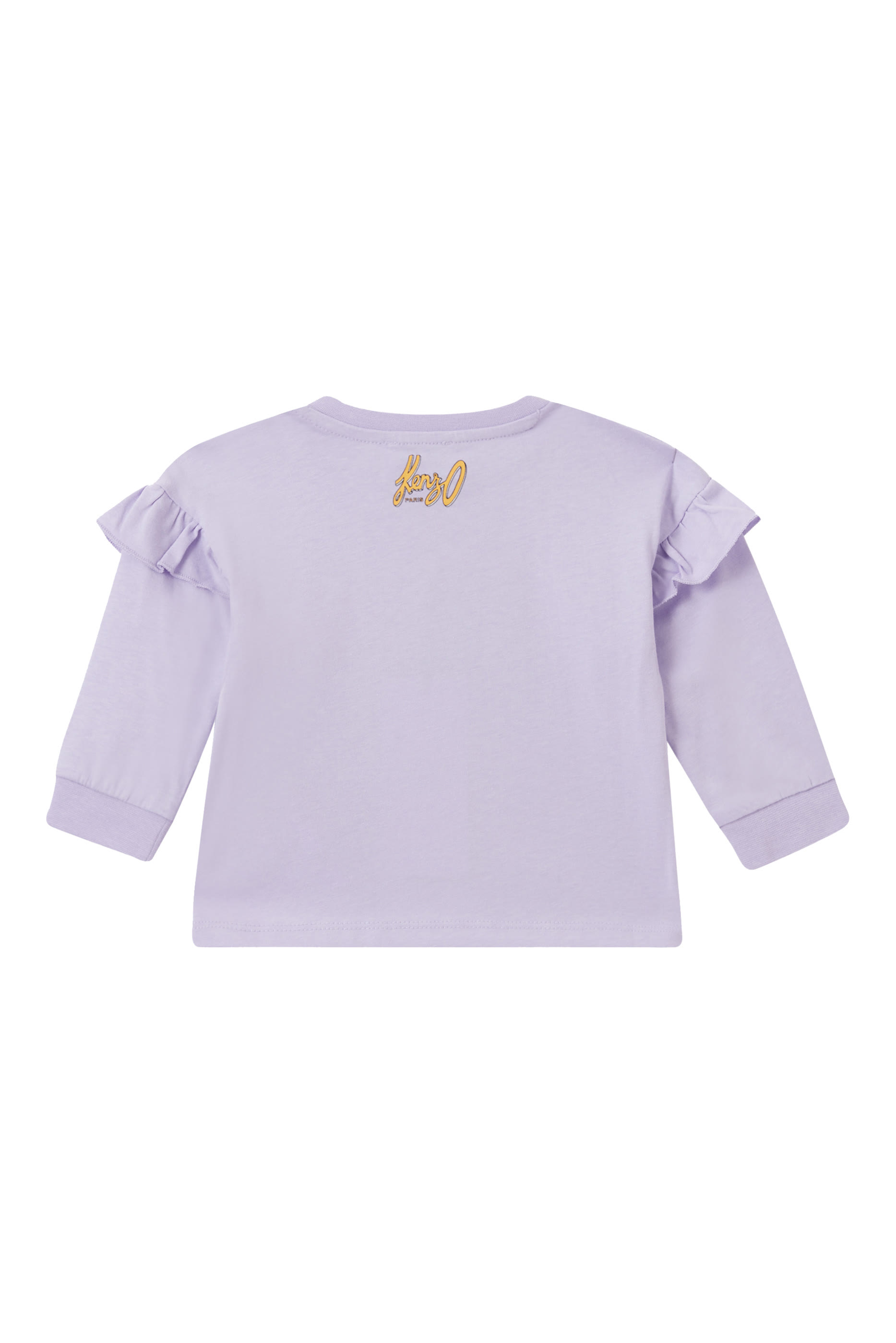 Kids Monkey Flower Long Sleeves Top