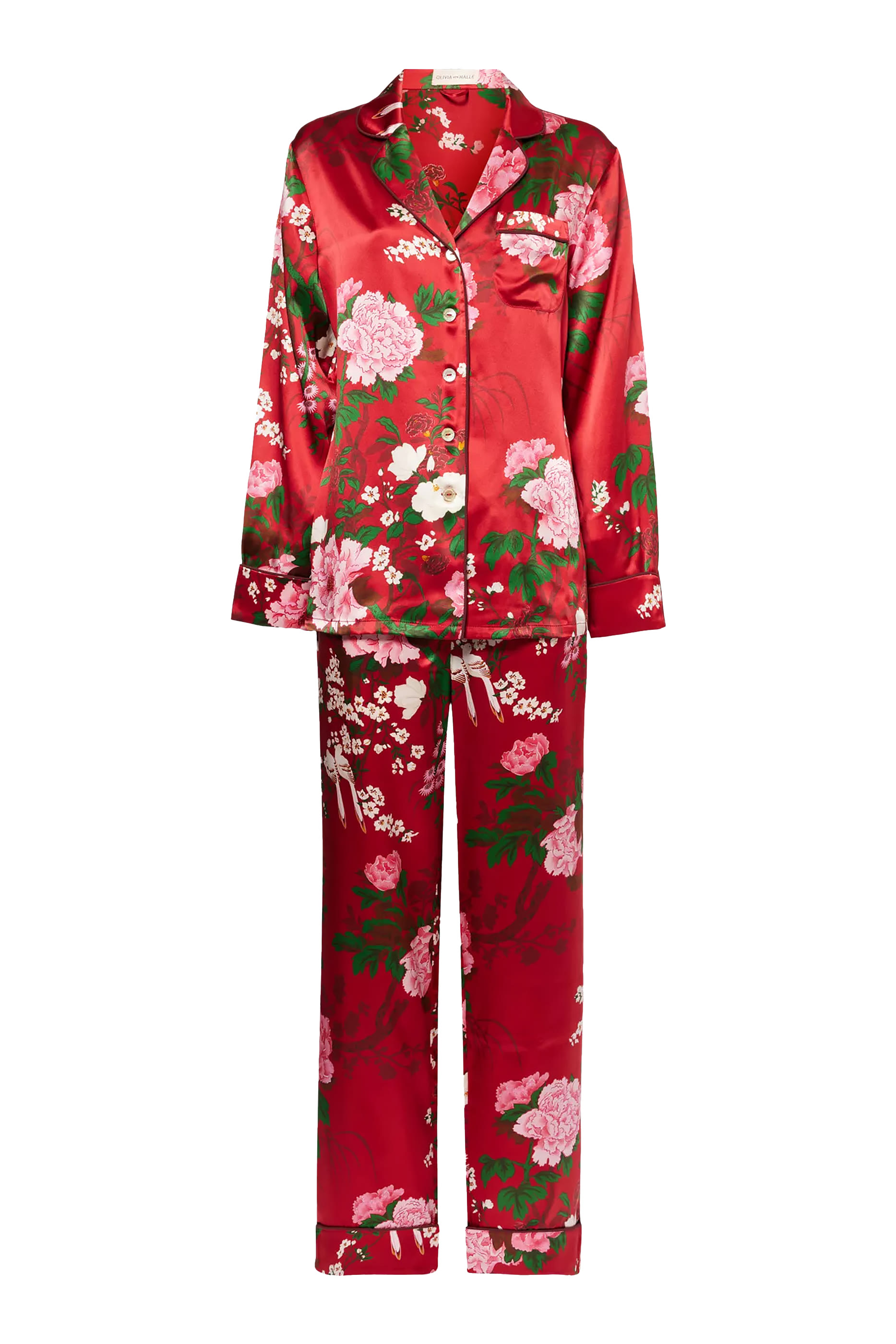 Lila Tardieu Floral Pajama Set