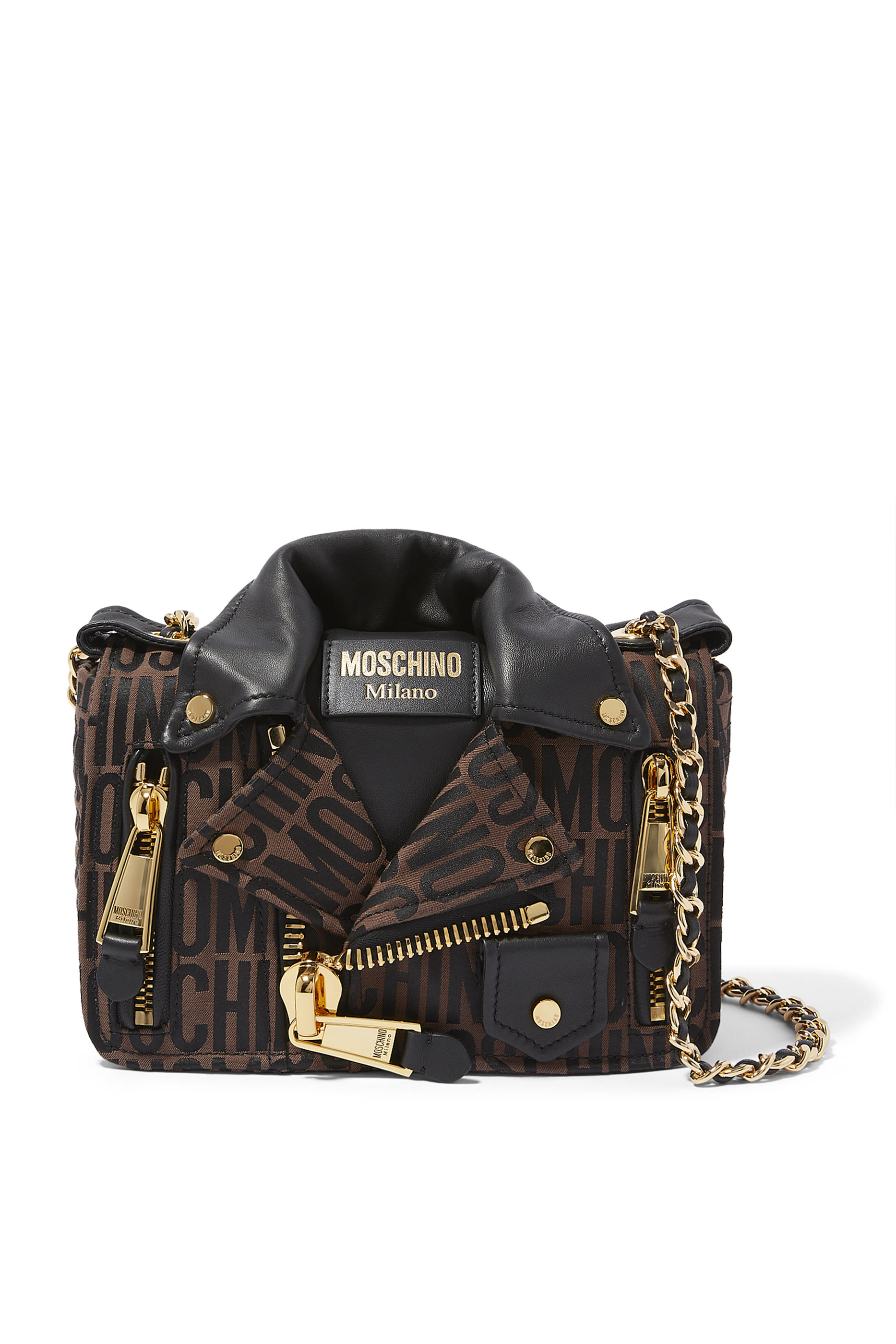 Velvet Biker Crossbody Bag