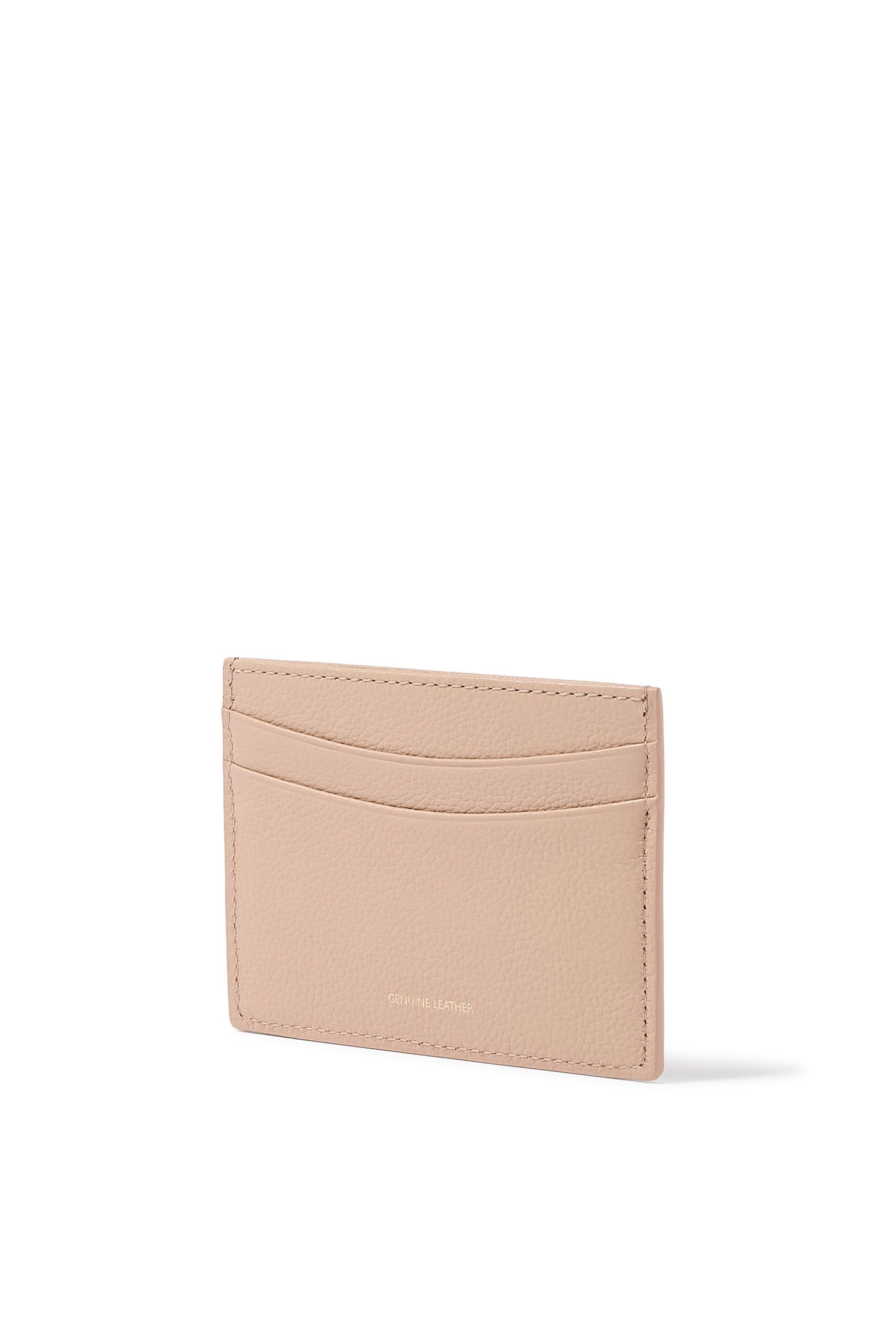Tumbled Leather Card Holder
