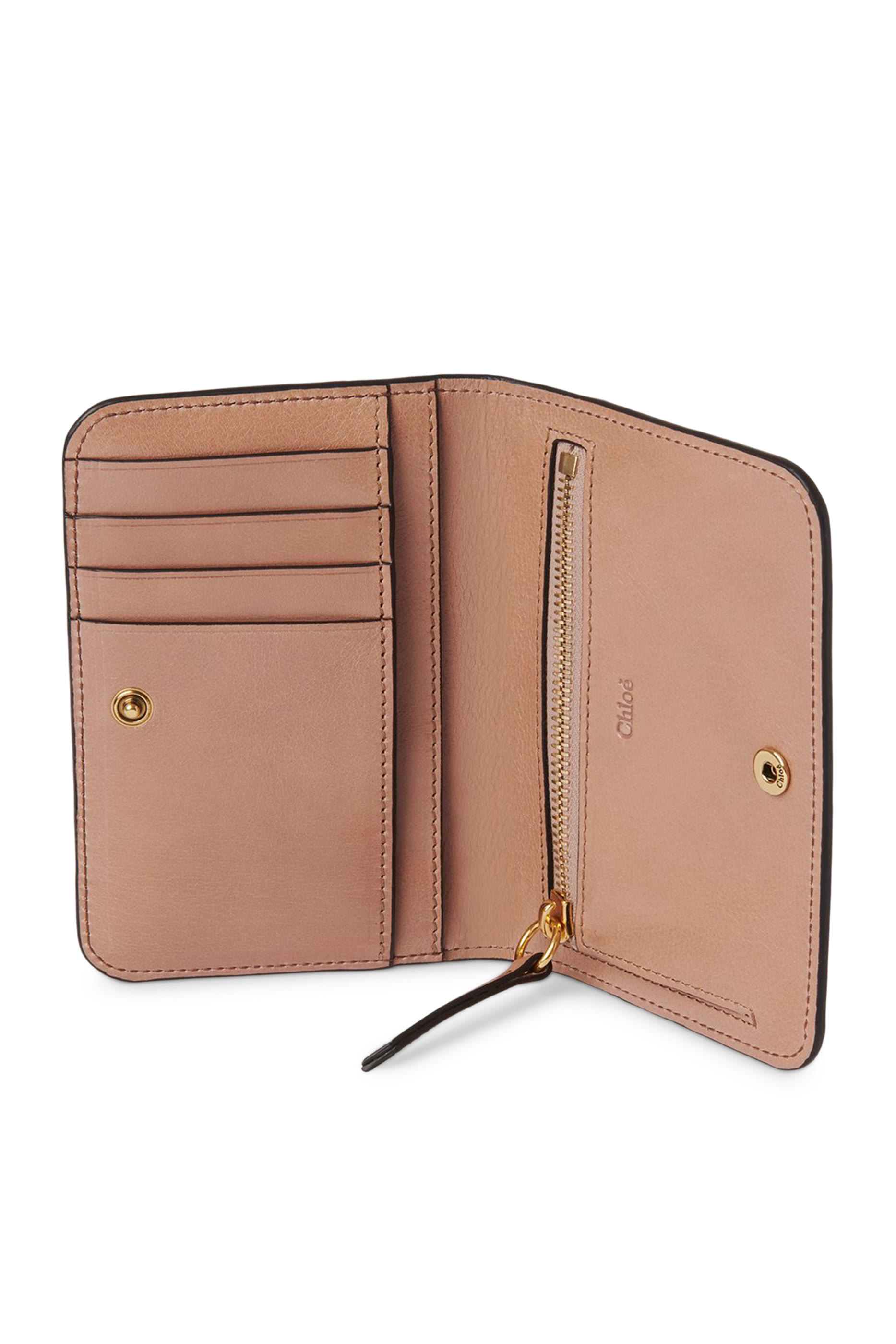 Logo Bifold Wallet in Shiny Leather