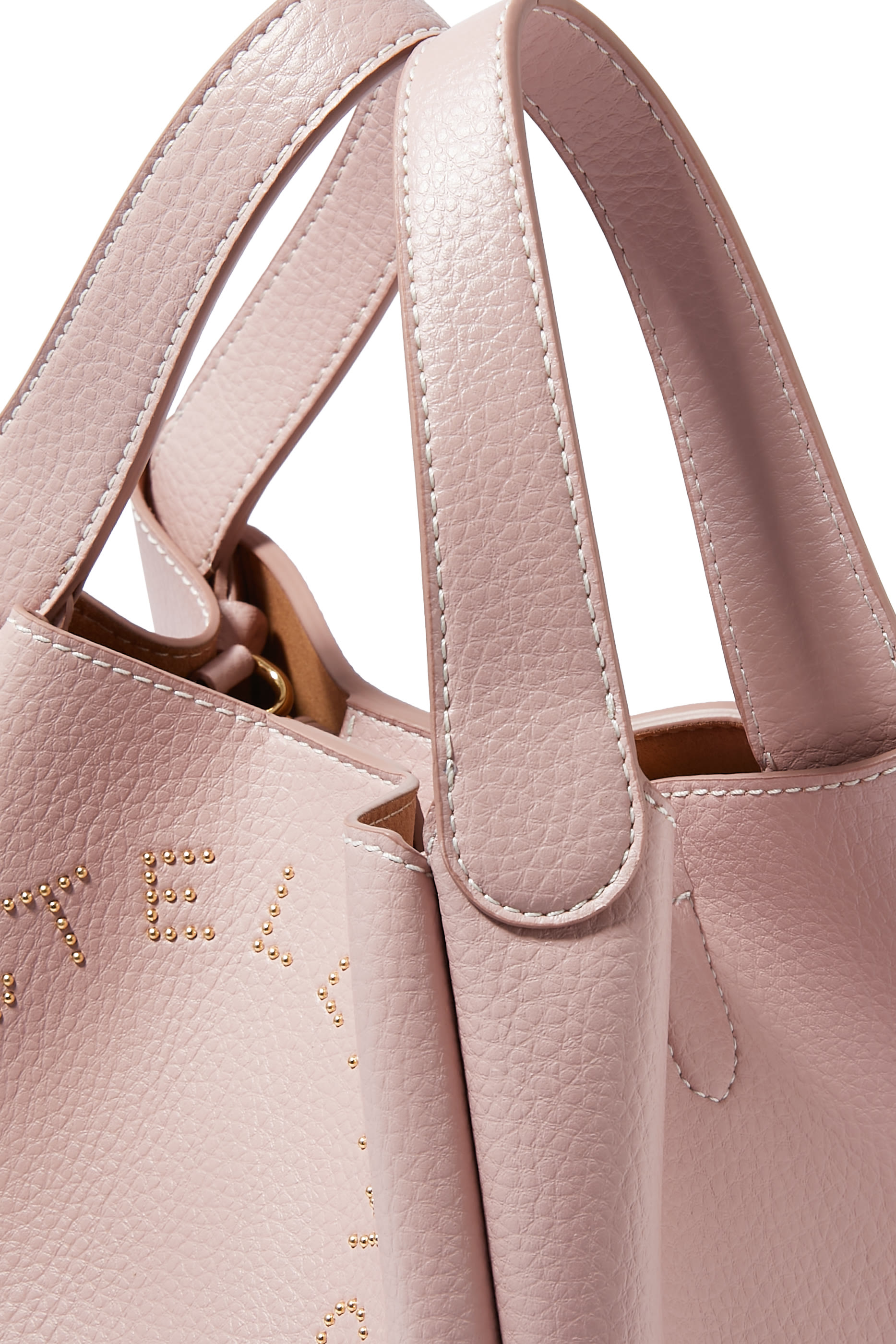 Logo Top Handle Crossbody Tote Bag