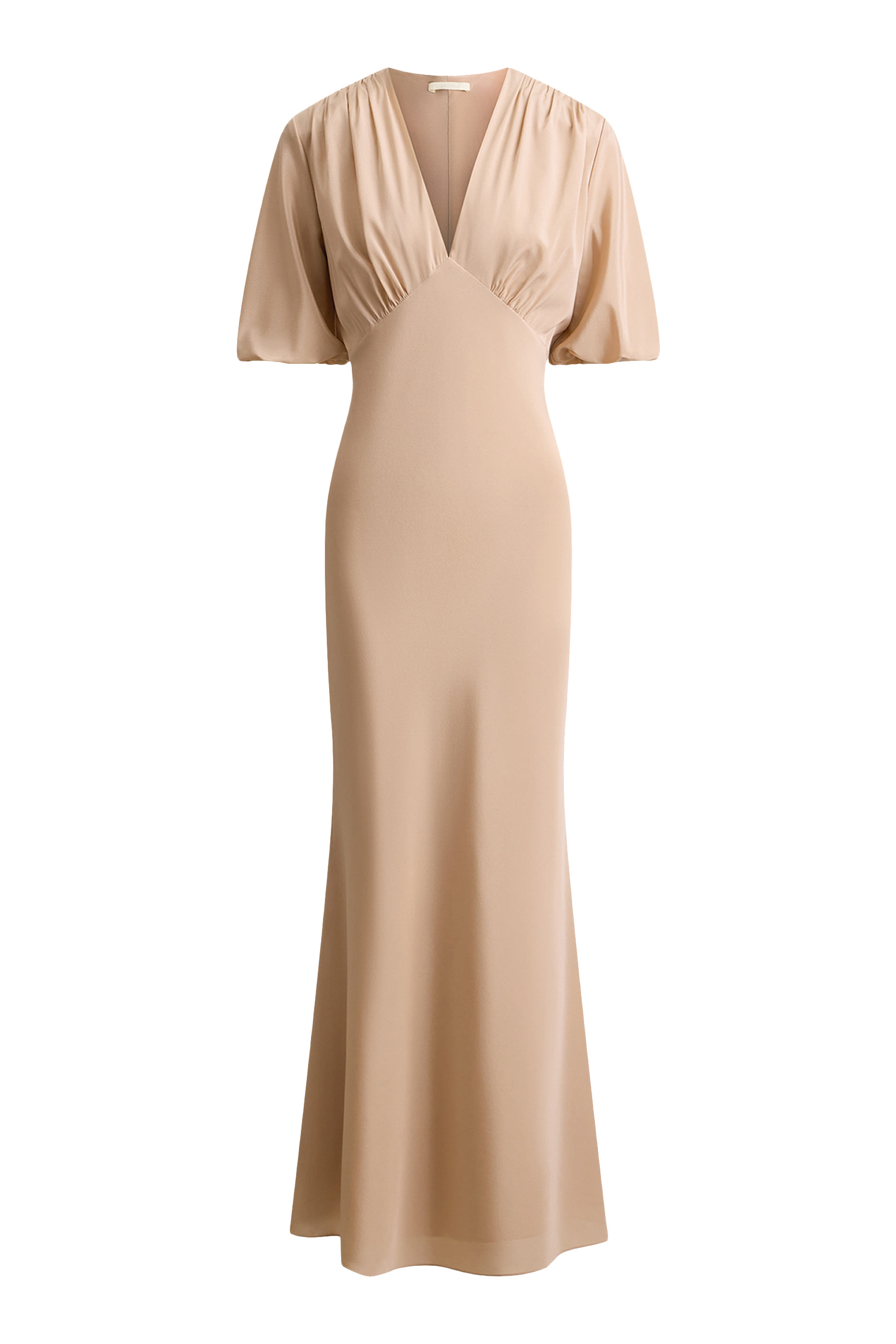 Madeleine Mulberry Silk Dress