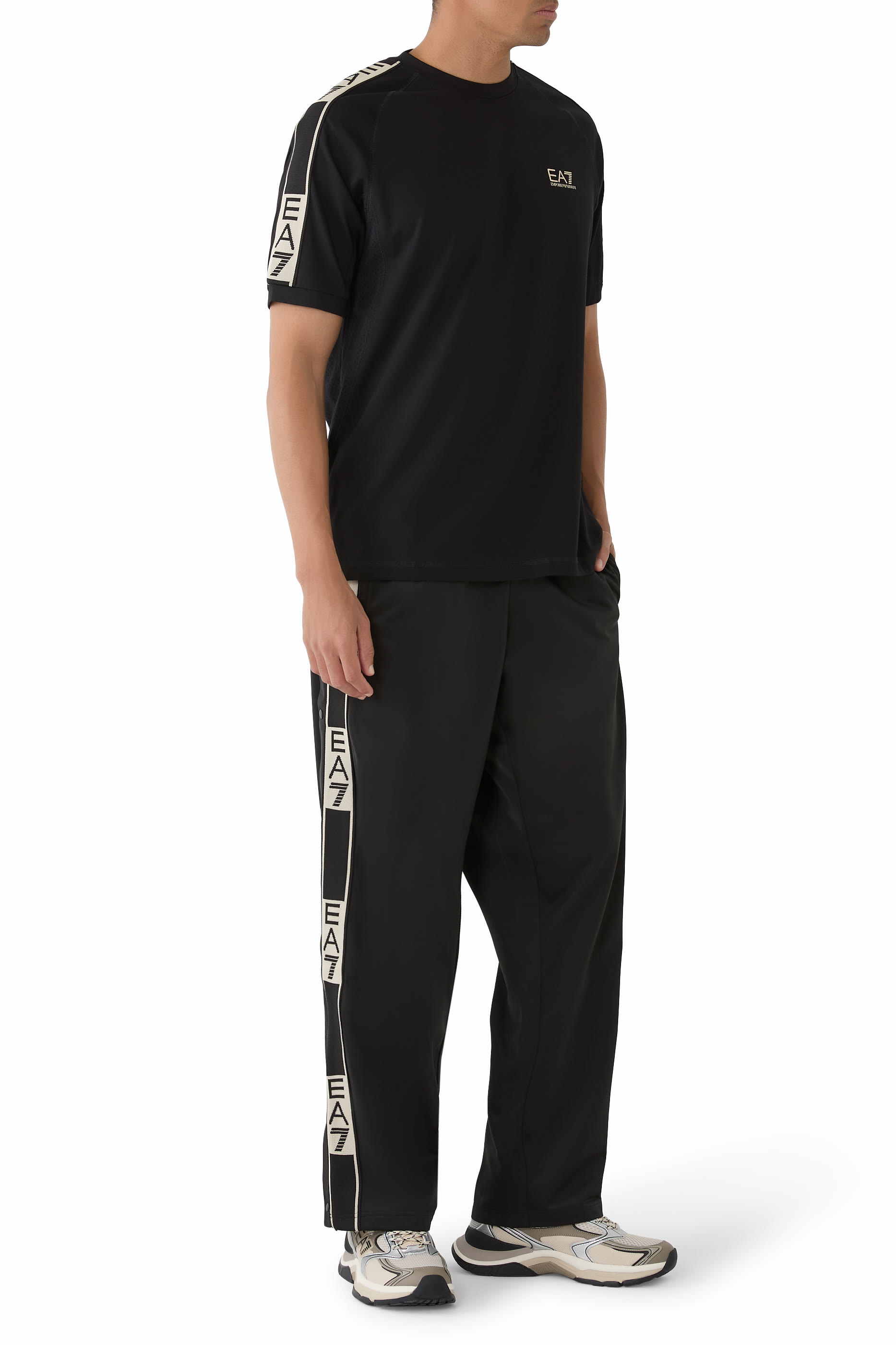 Logo Graphic Series Technical Fabric Trousers