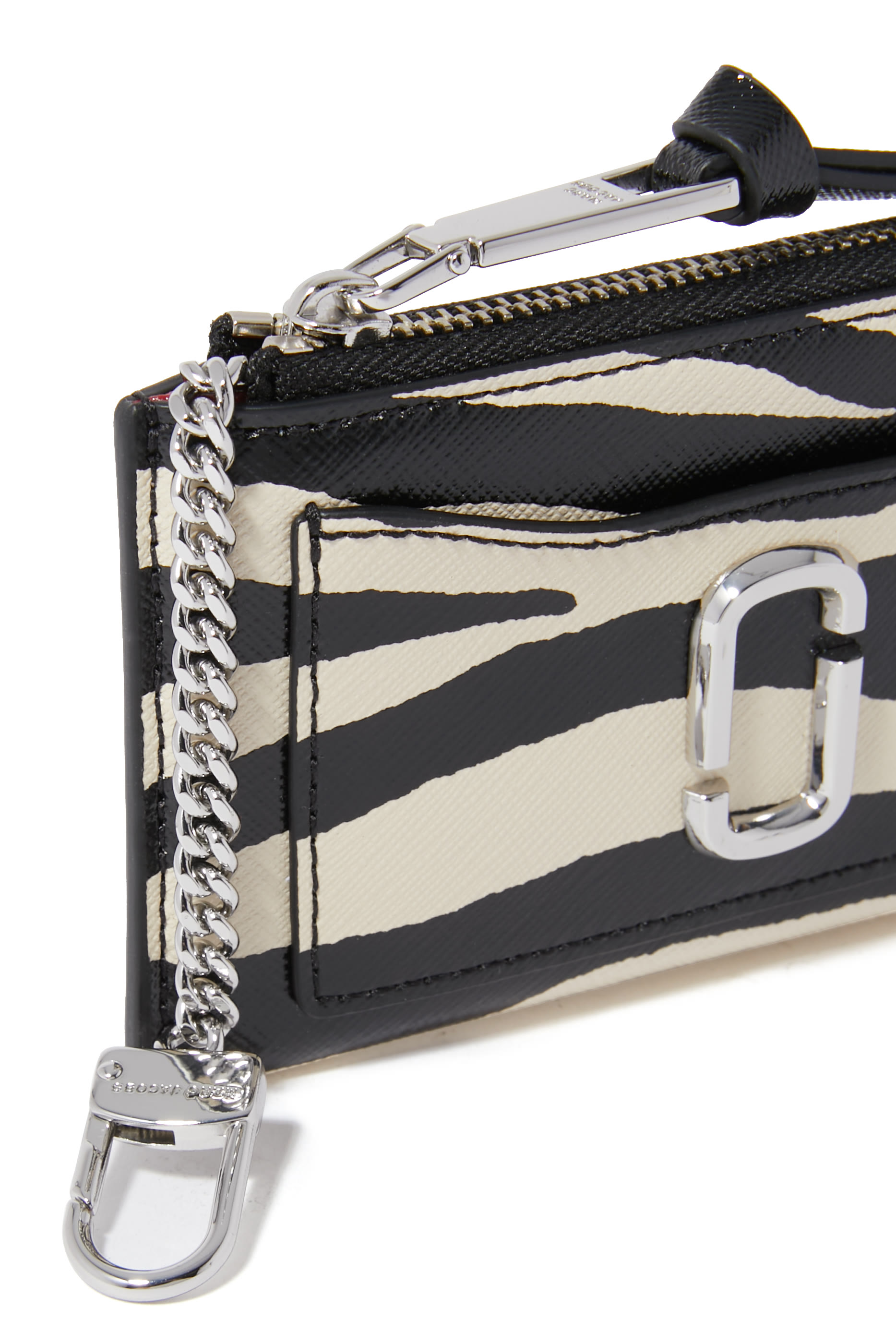 Leather Top Zip Multi Wallet