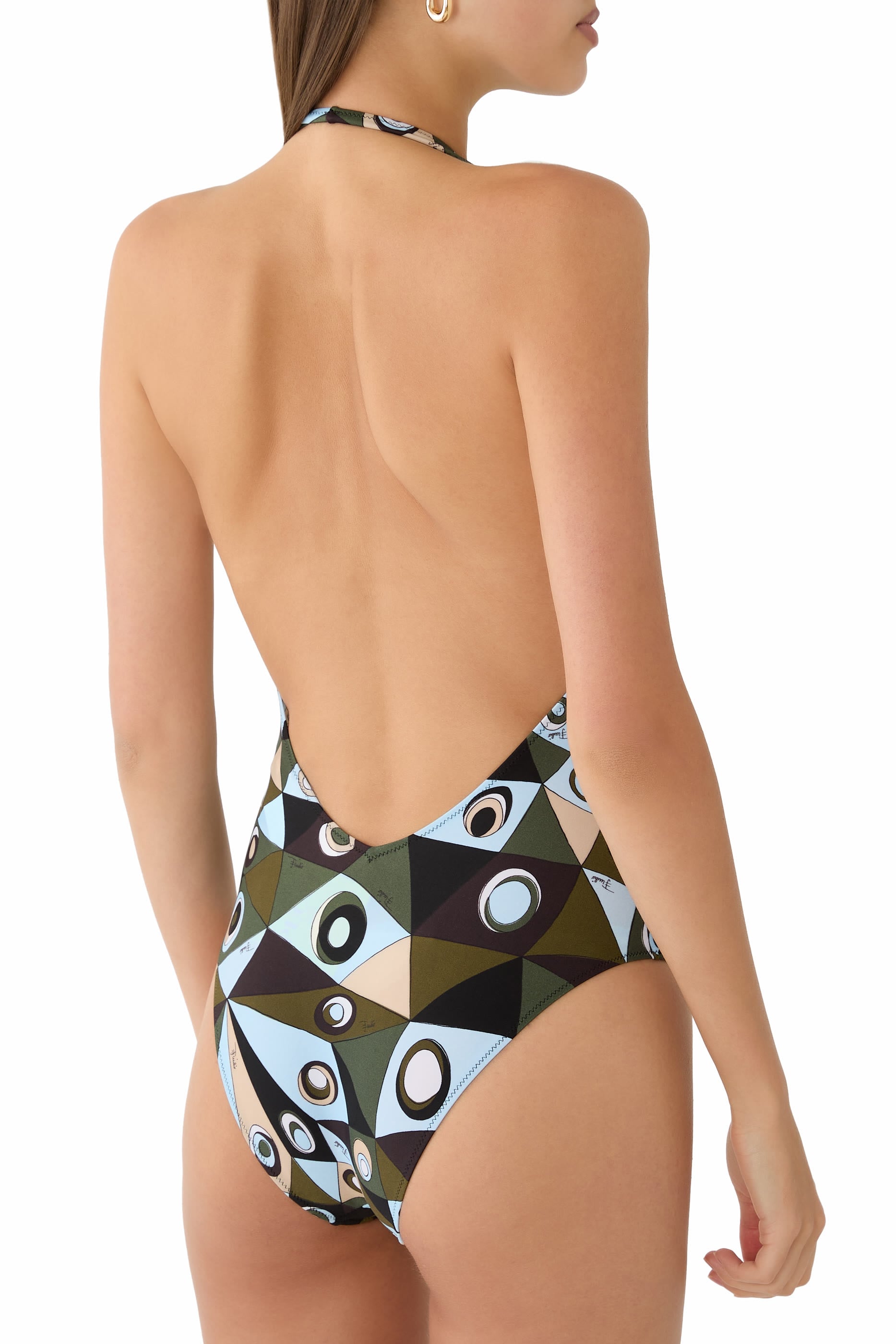 Occhi Print Swimsuit