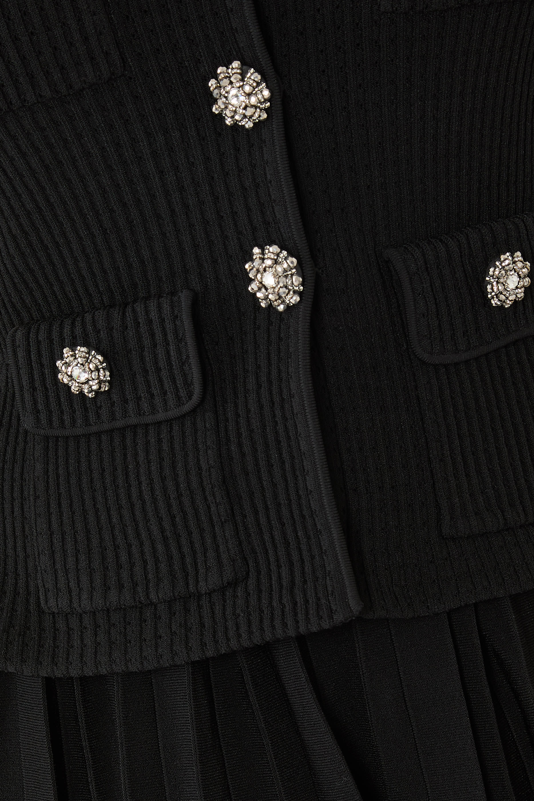 Tailored Knit Mini Dress