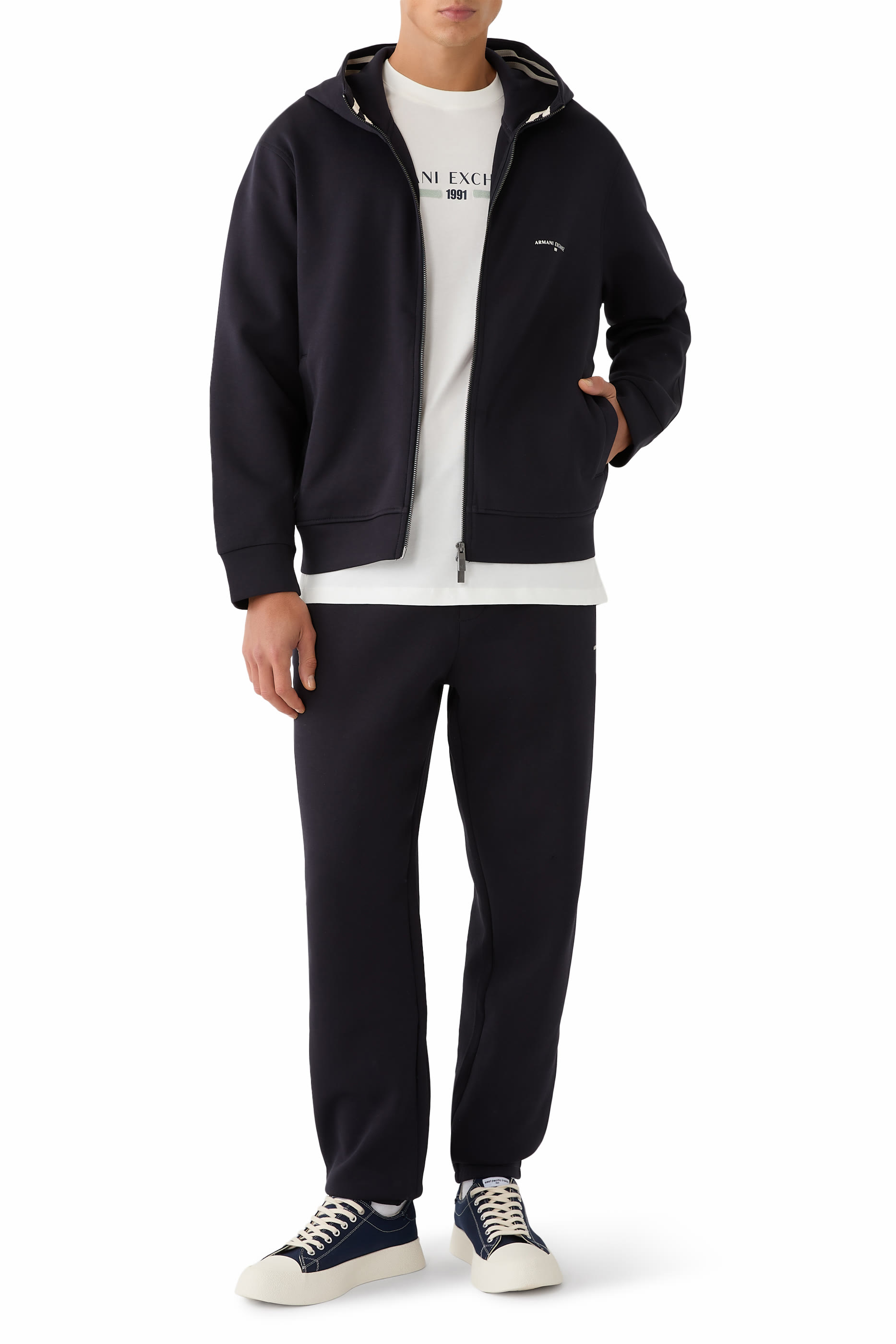 Logo Hoodie Full-Zip Sweatshirt