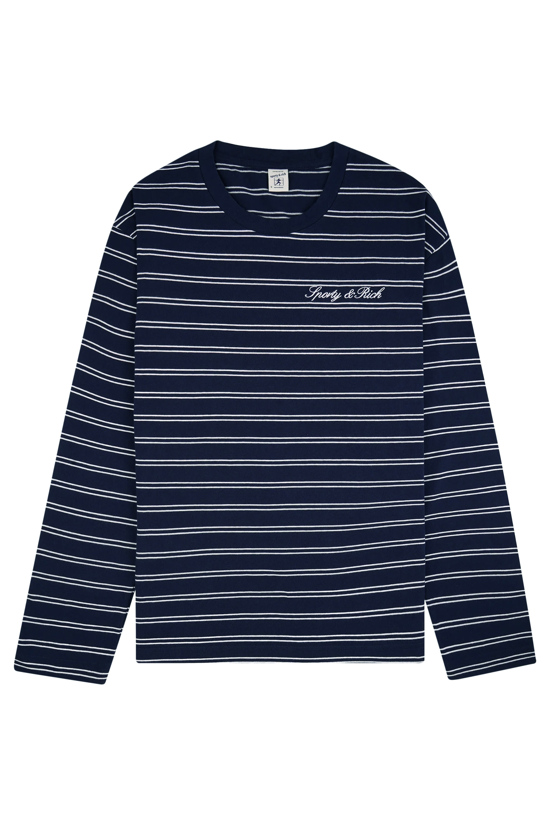  Signature Logo Striped T-Shirt 