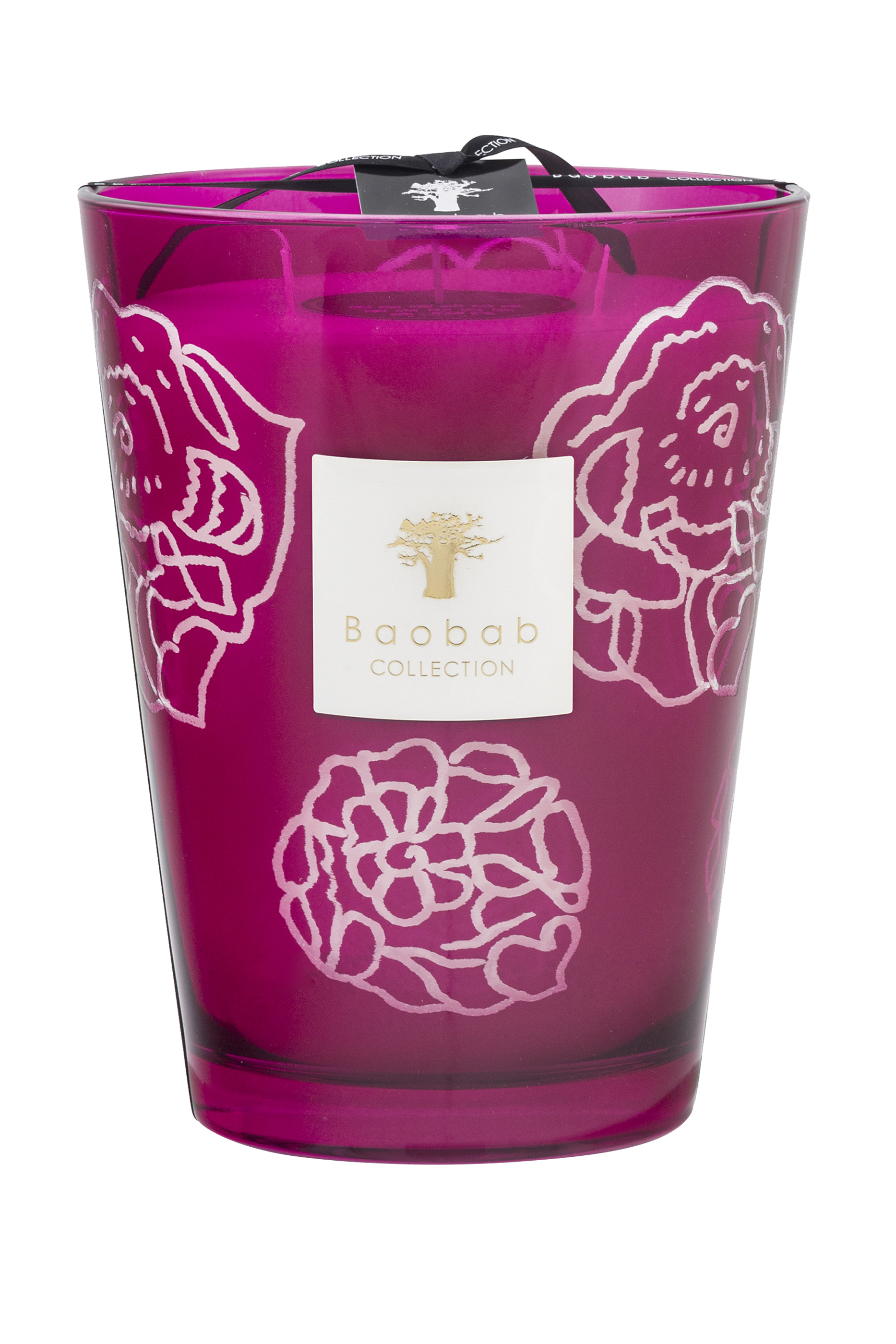 Collectible Roses Burgundy Max 24 Scented Candle