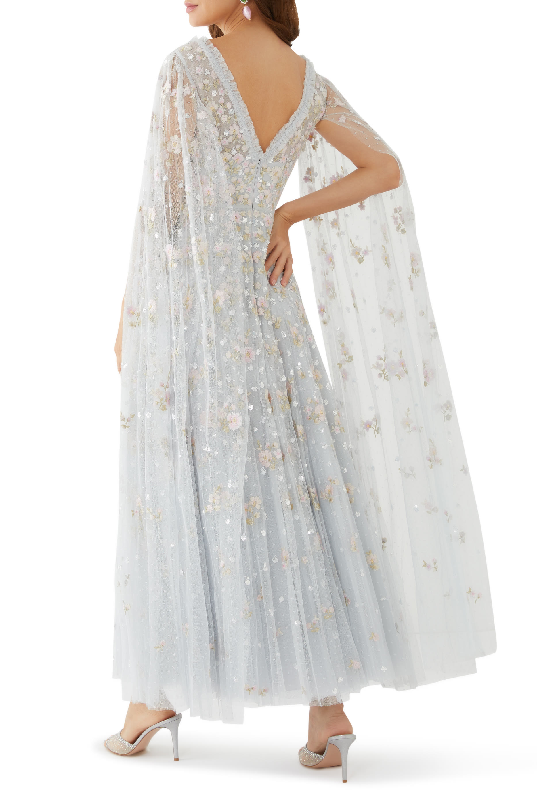 Dahlia Ditsy Ankle Gown