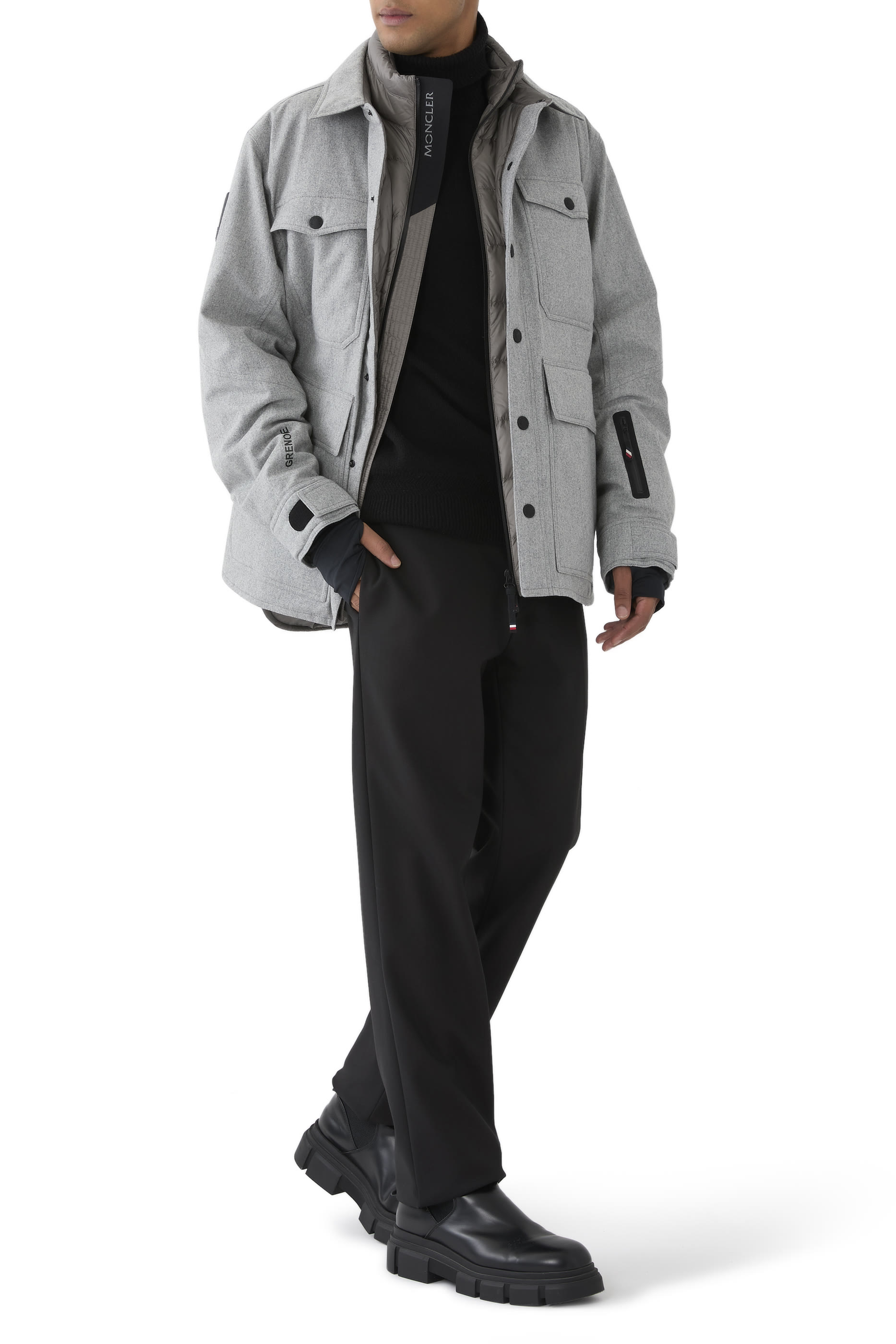 Antuco Wool Down Shirt Jacket