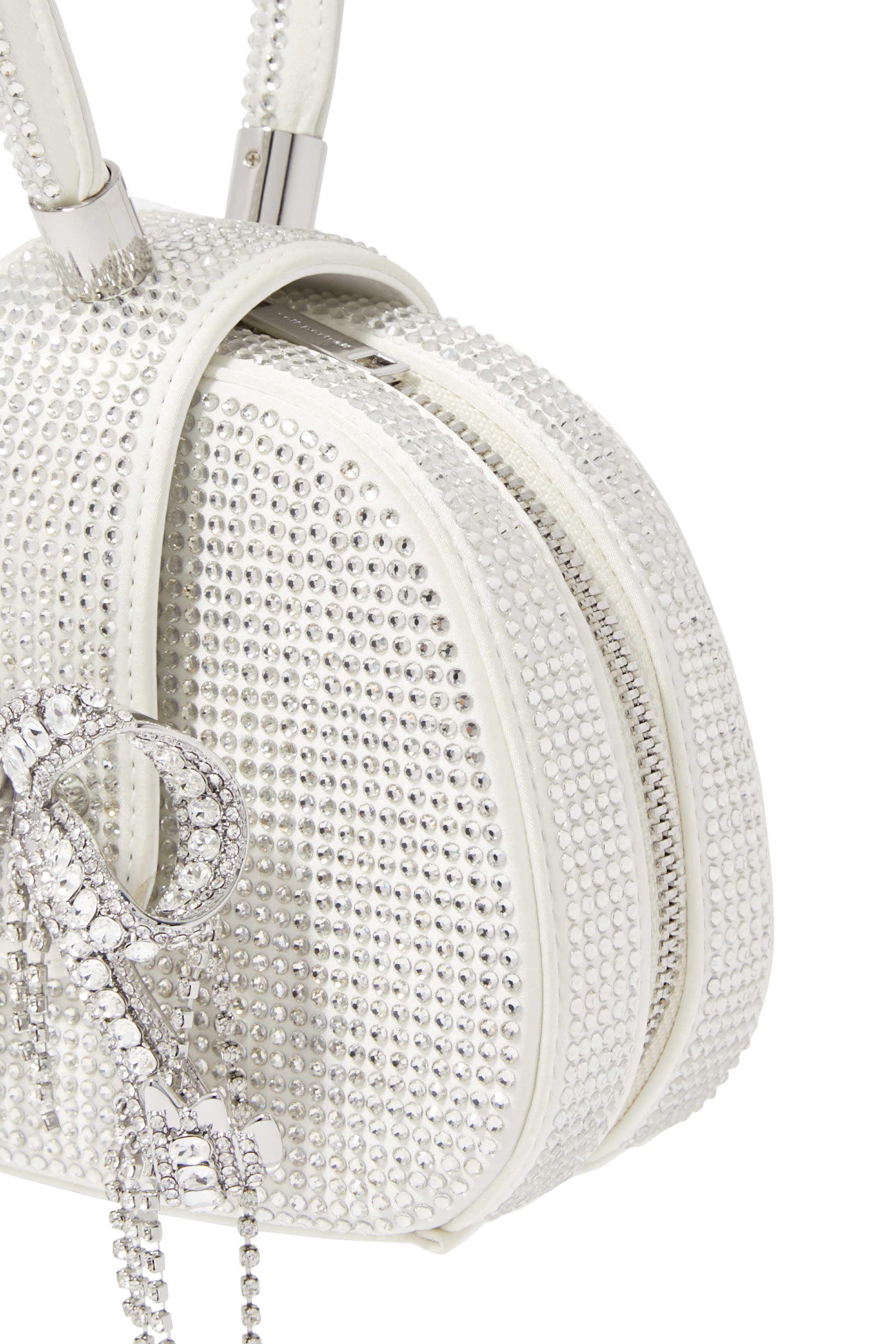 Rhinestone Top Handle Micro Bag