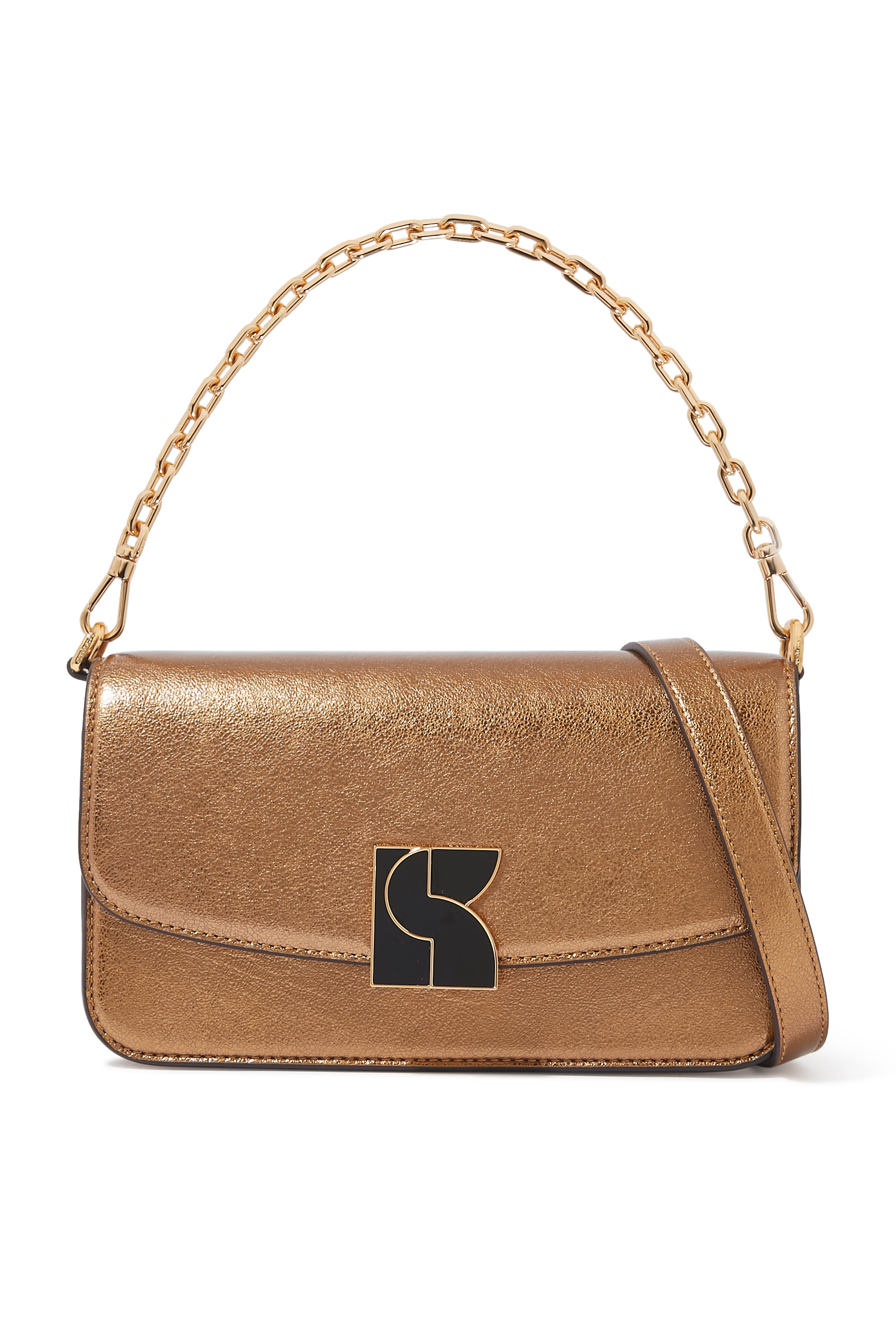 Dakota Metallic Small Crossbody Bag