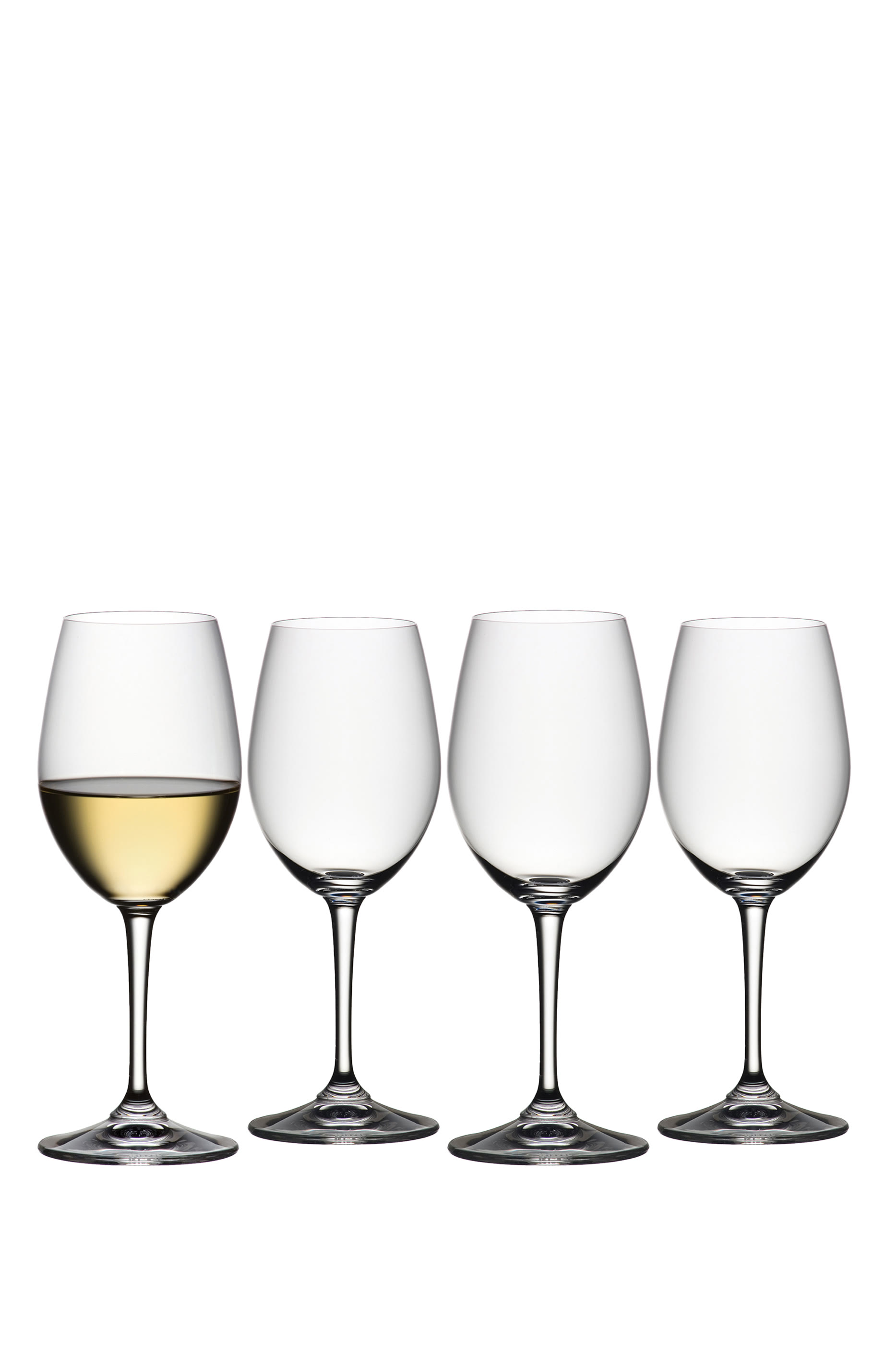 Vivant White Wine Stem Glass, Set of 4