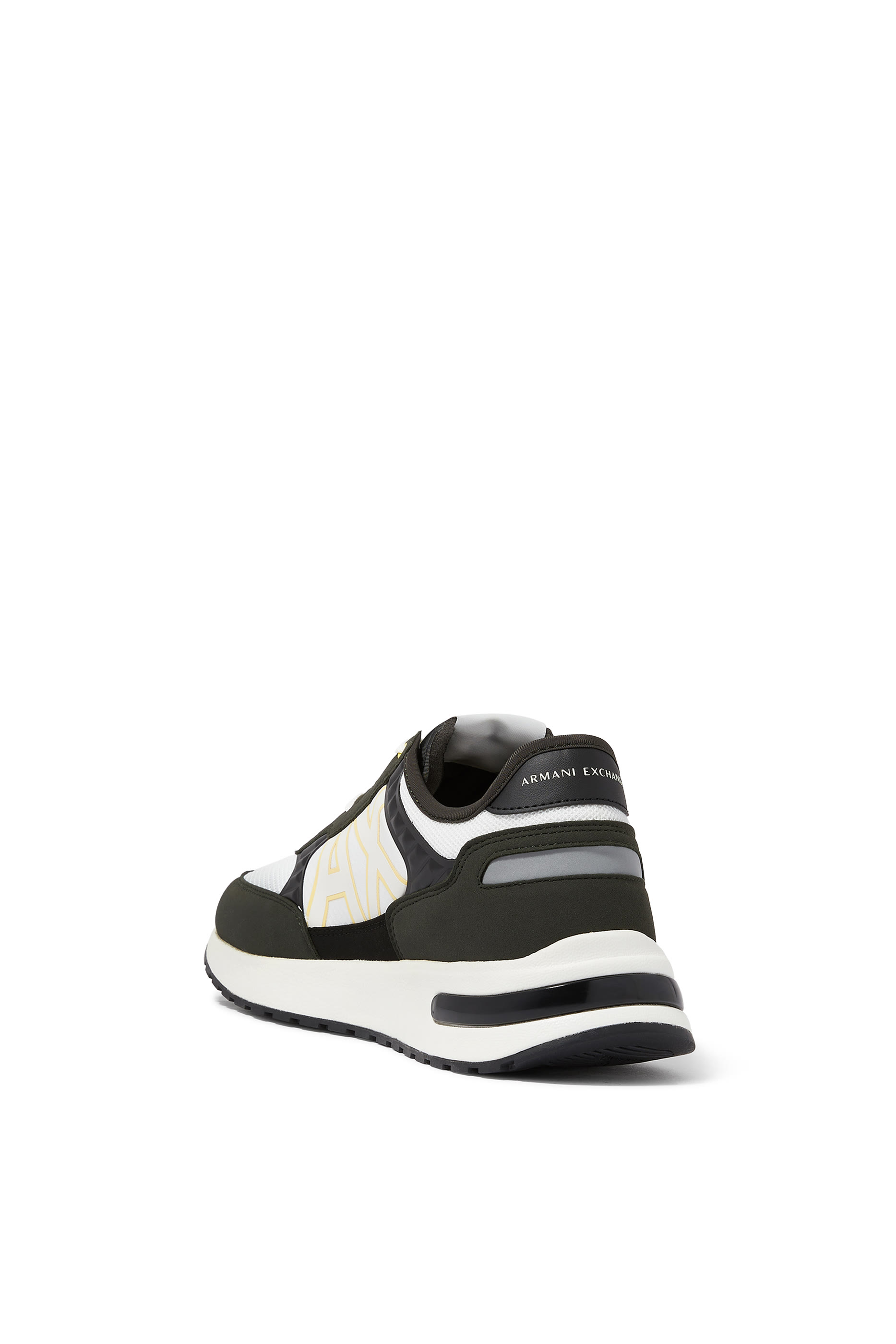 Lace Up 3D AX Logo Sneakers