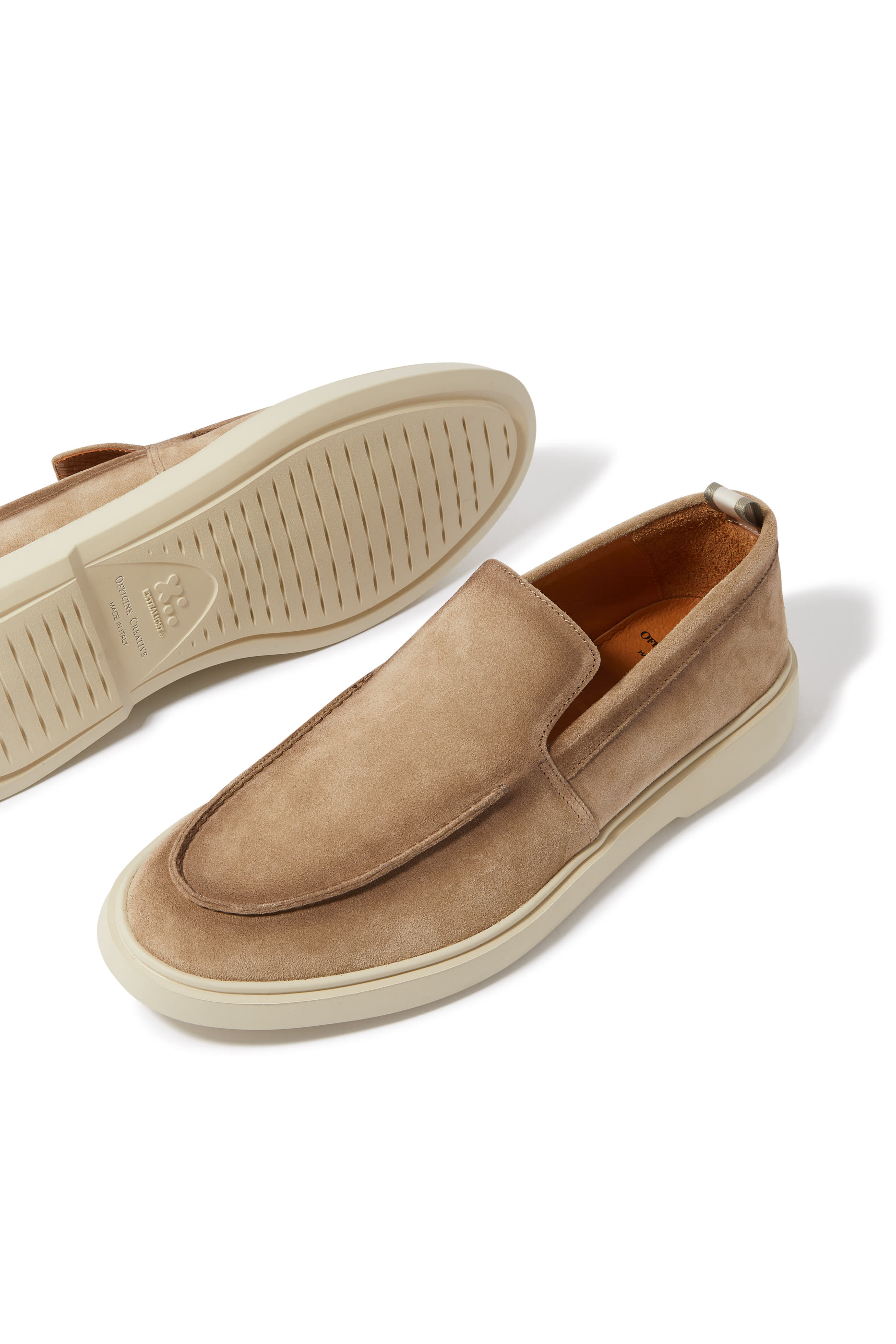 Suede Loafers