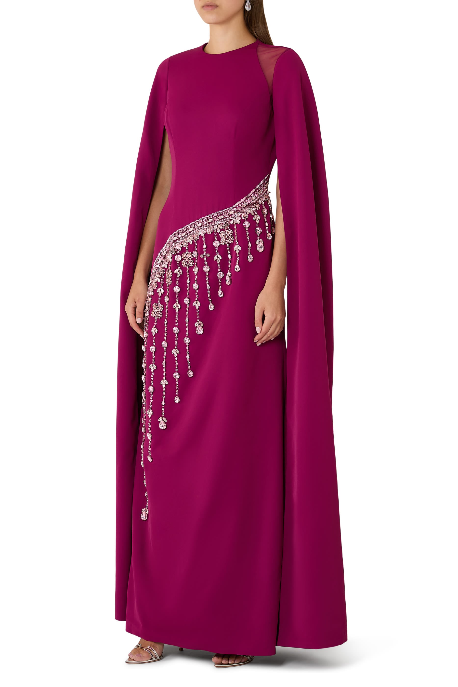  Jewel Cascade Gown
