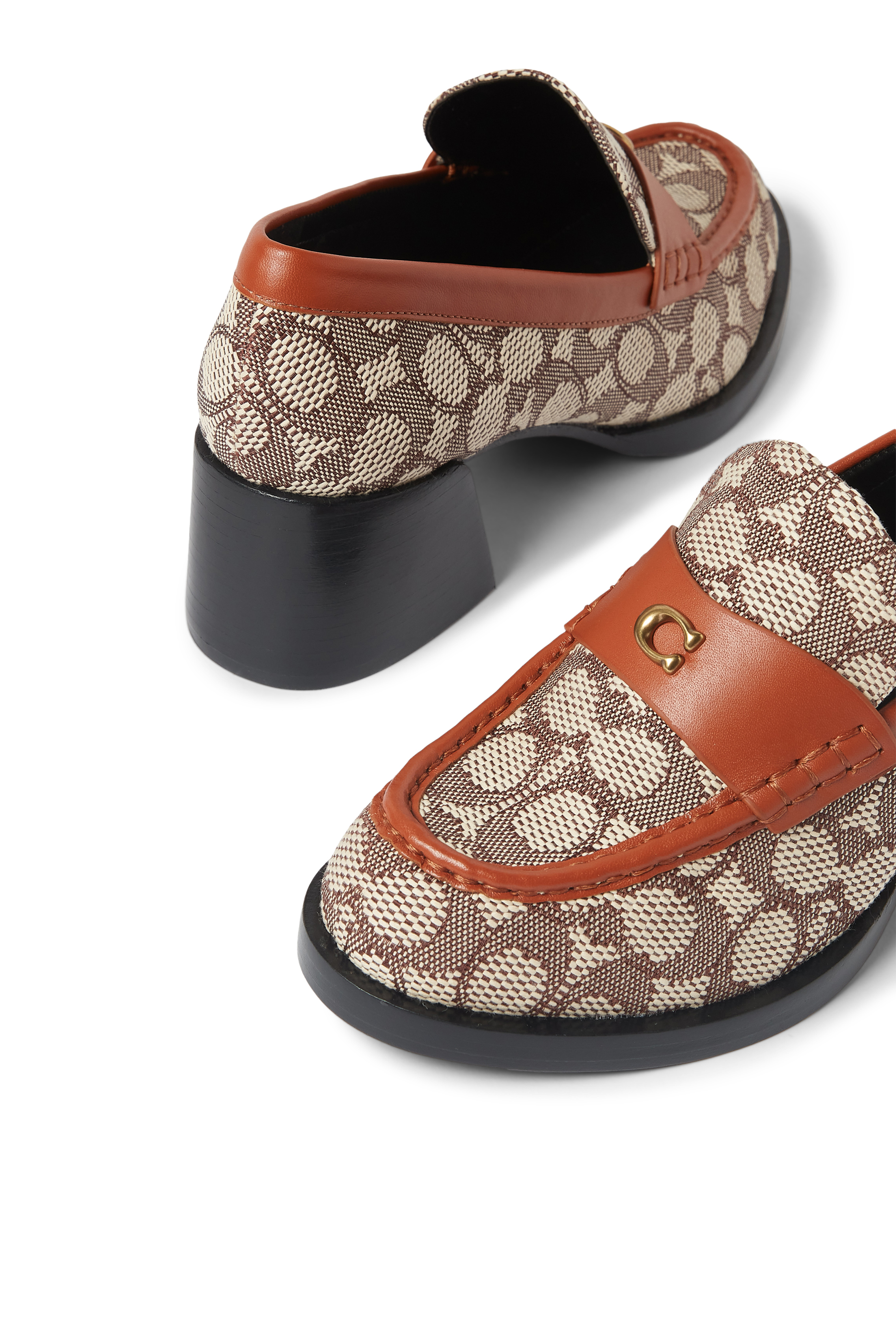 Natalie 45 Signature Jacquard Loafers