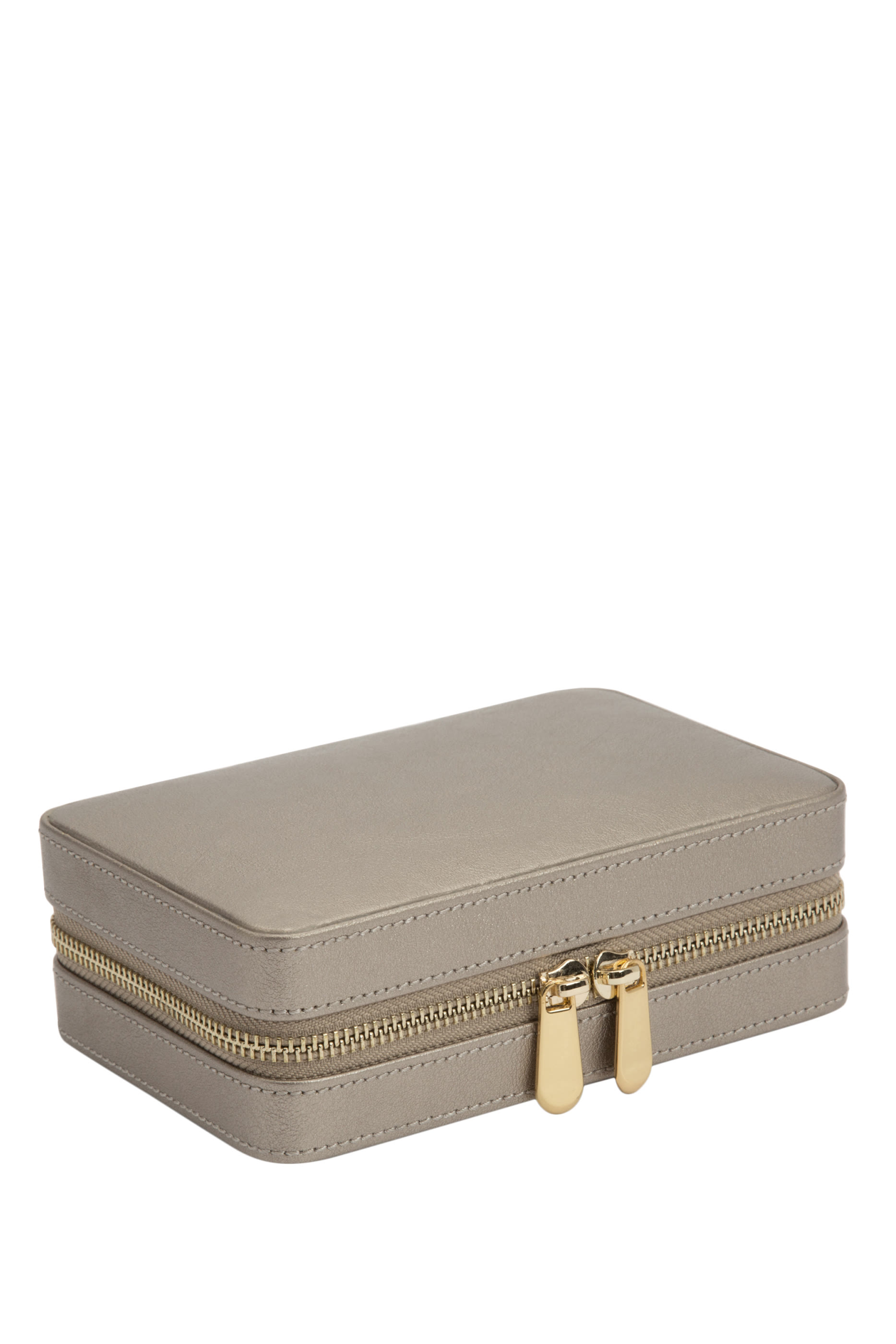 Palermo Pewter Zip Jewelry Case