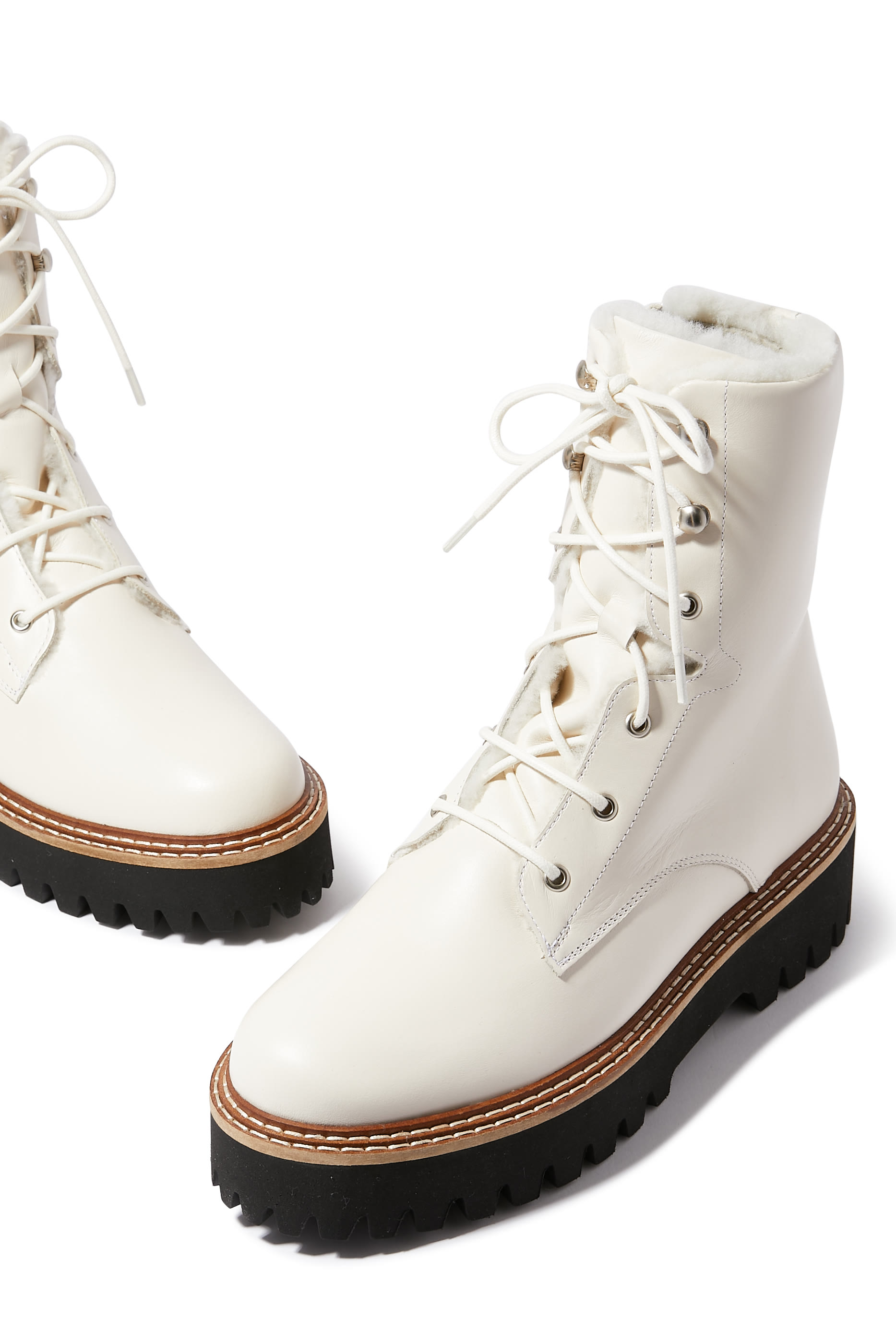 Lace-Up Boots