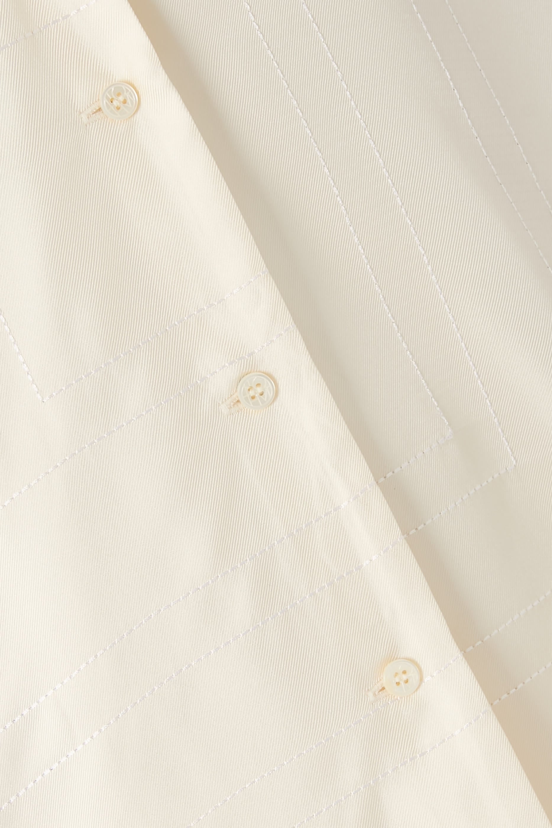 Monogram Silk Pajama Top