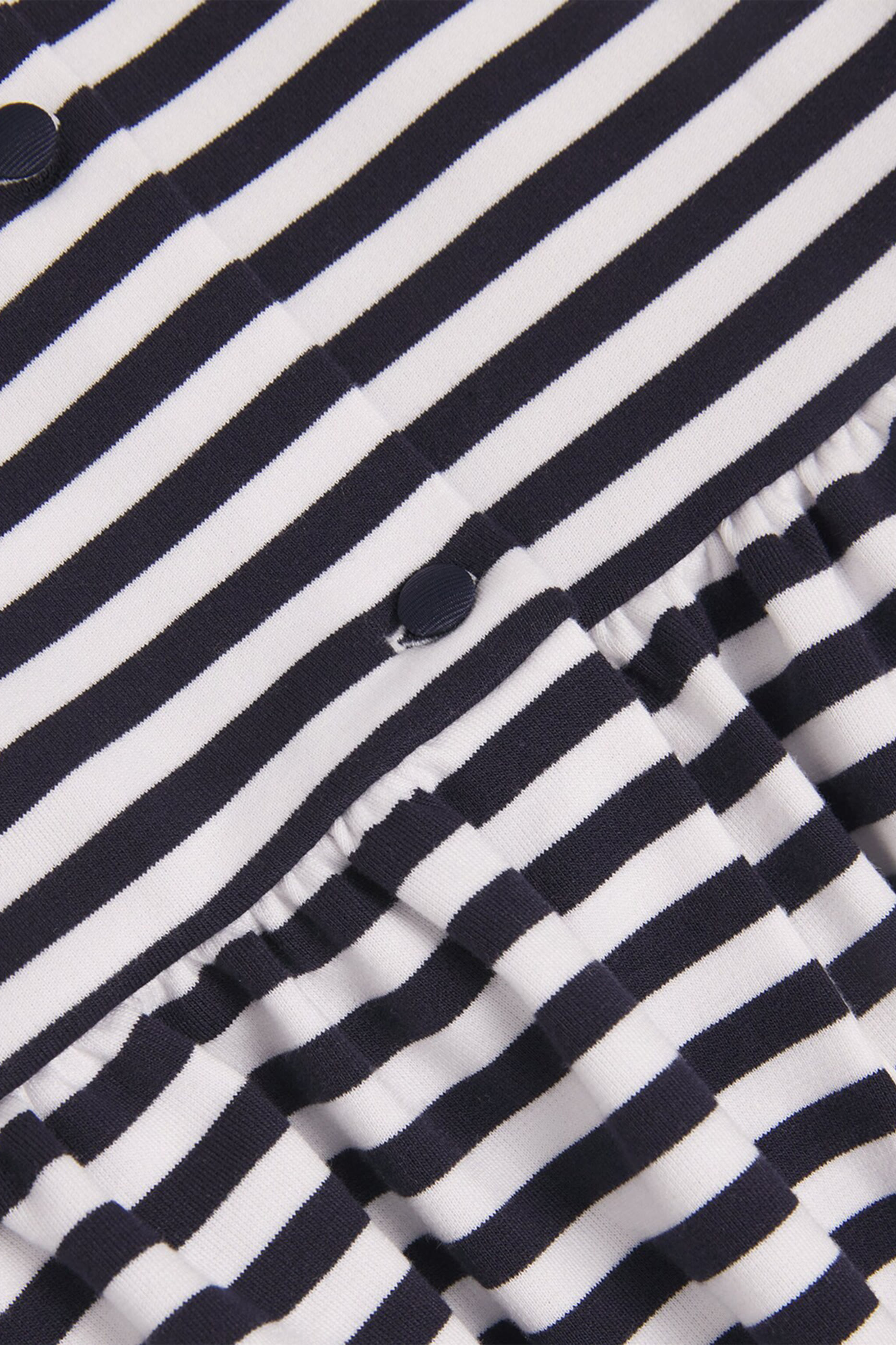 Kids Striped Ponte Dress