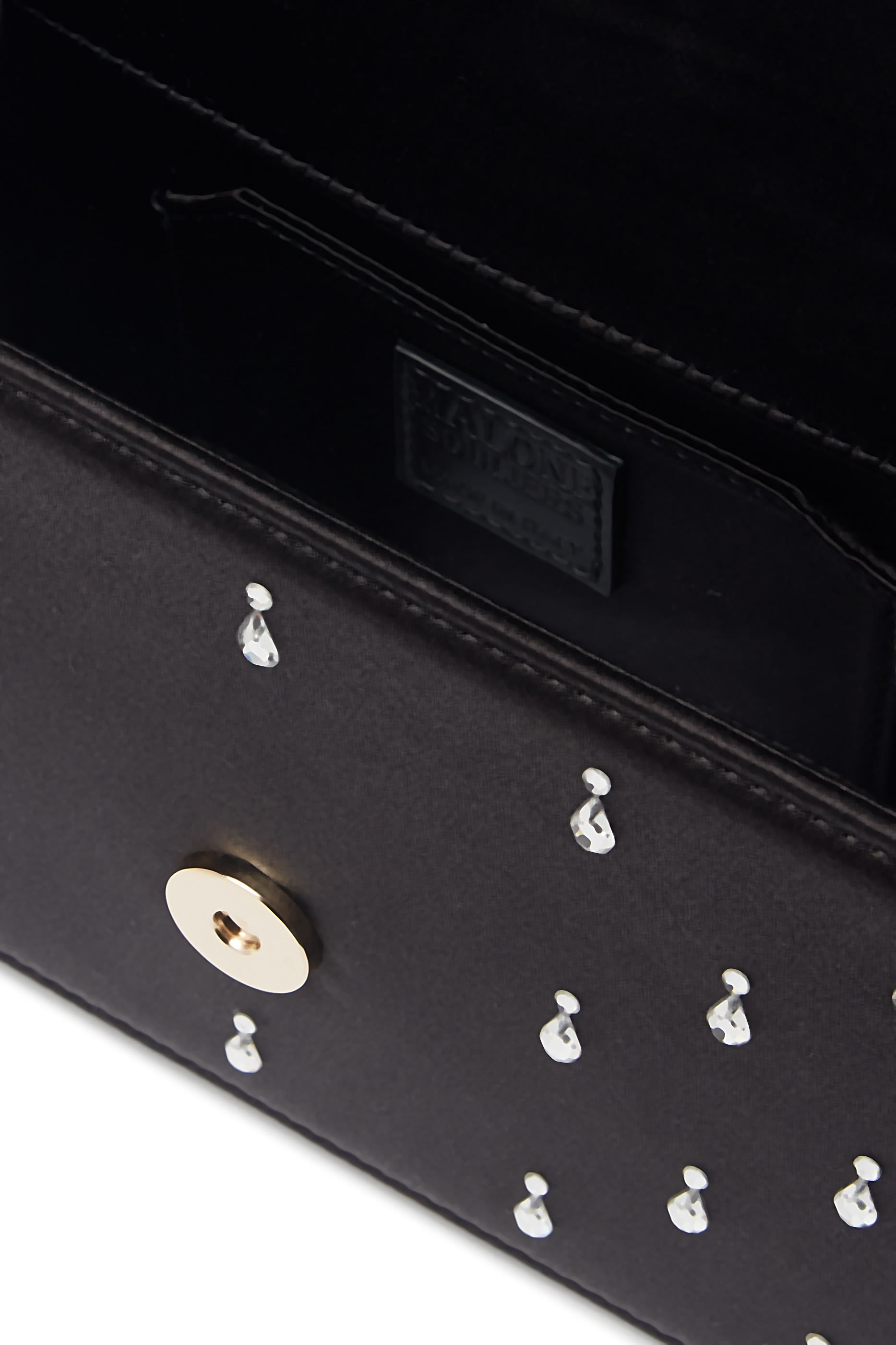 Audrey Satin Embellished Mini Handbag