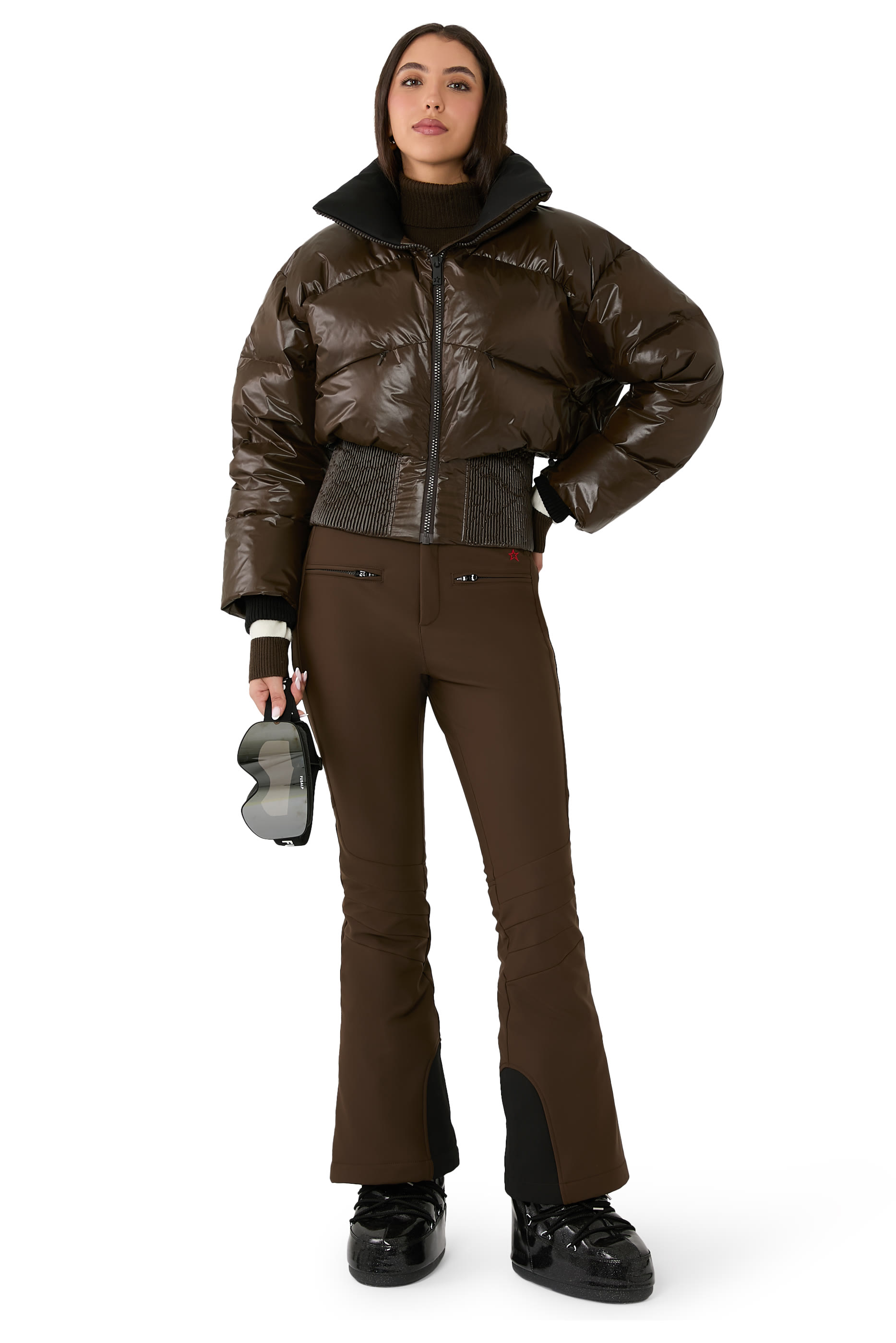 Aureta Down Bomber Jacket