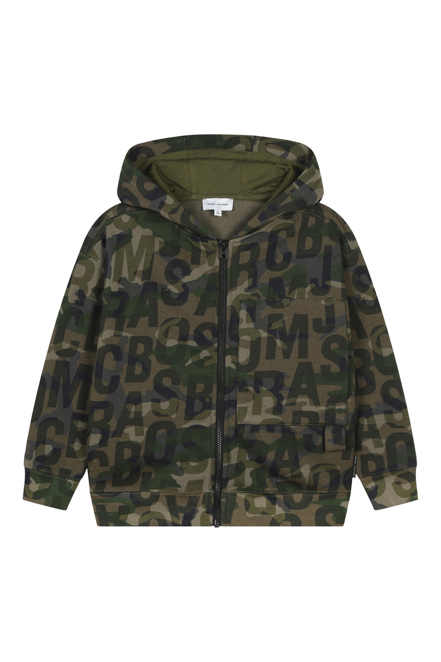 Kids Hooded Fleece Cardigan