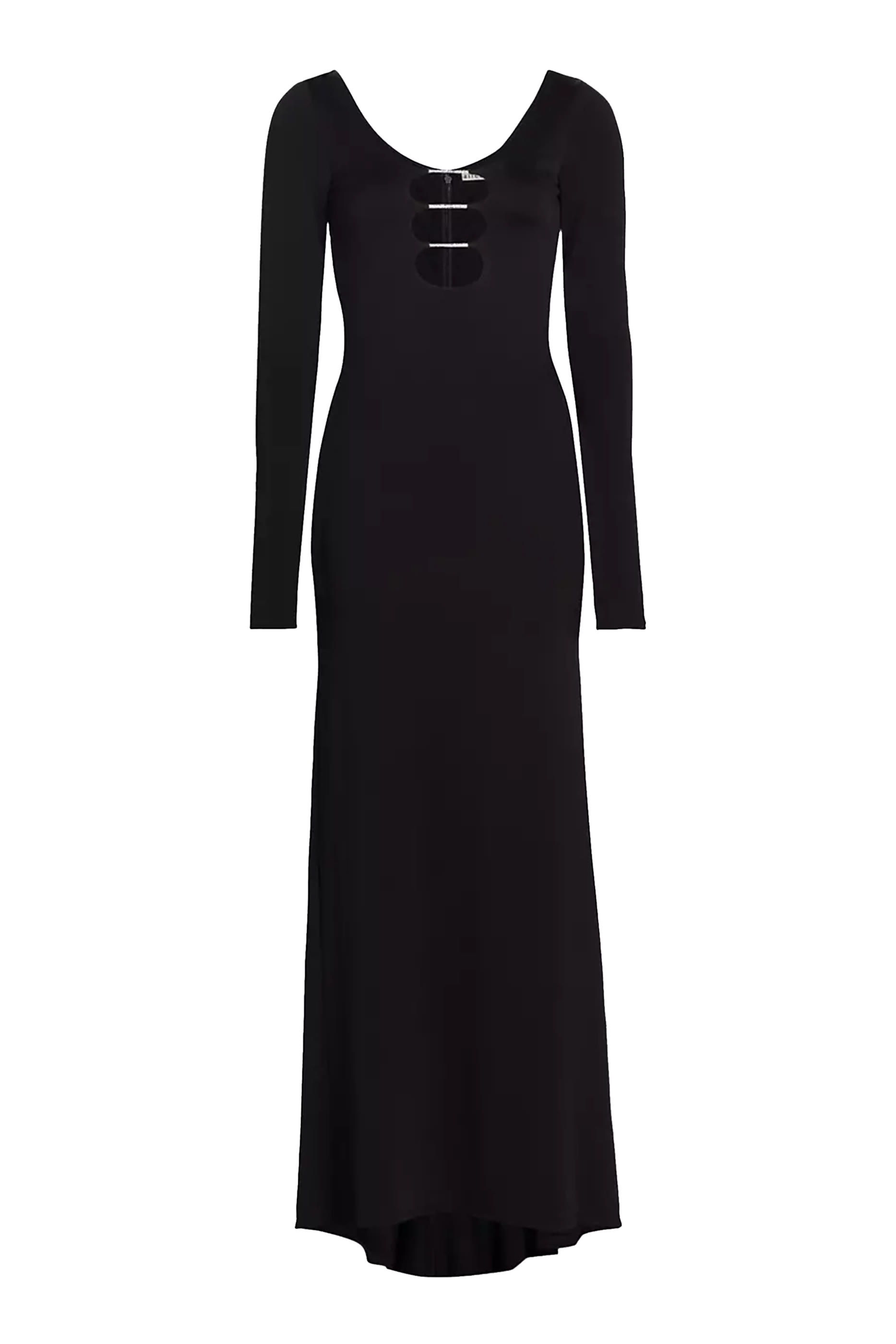 Kalena Scoop Neck Cut-Out Maxi Dress