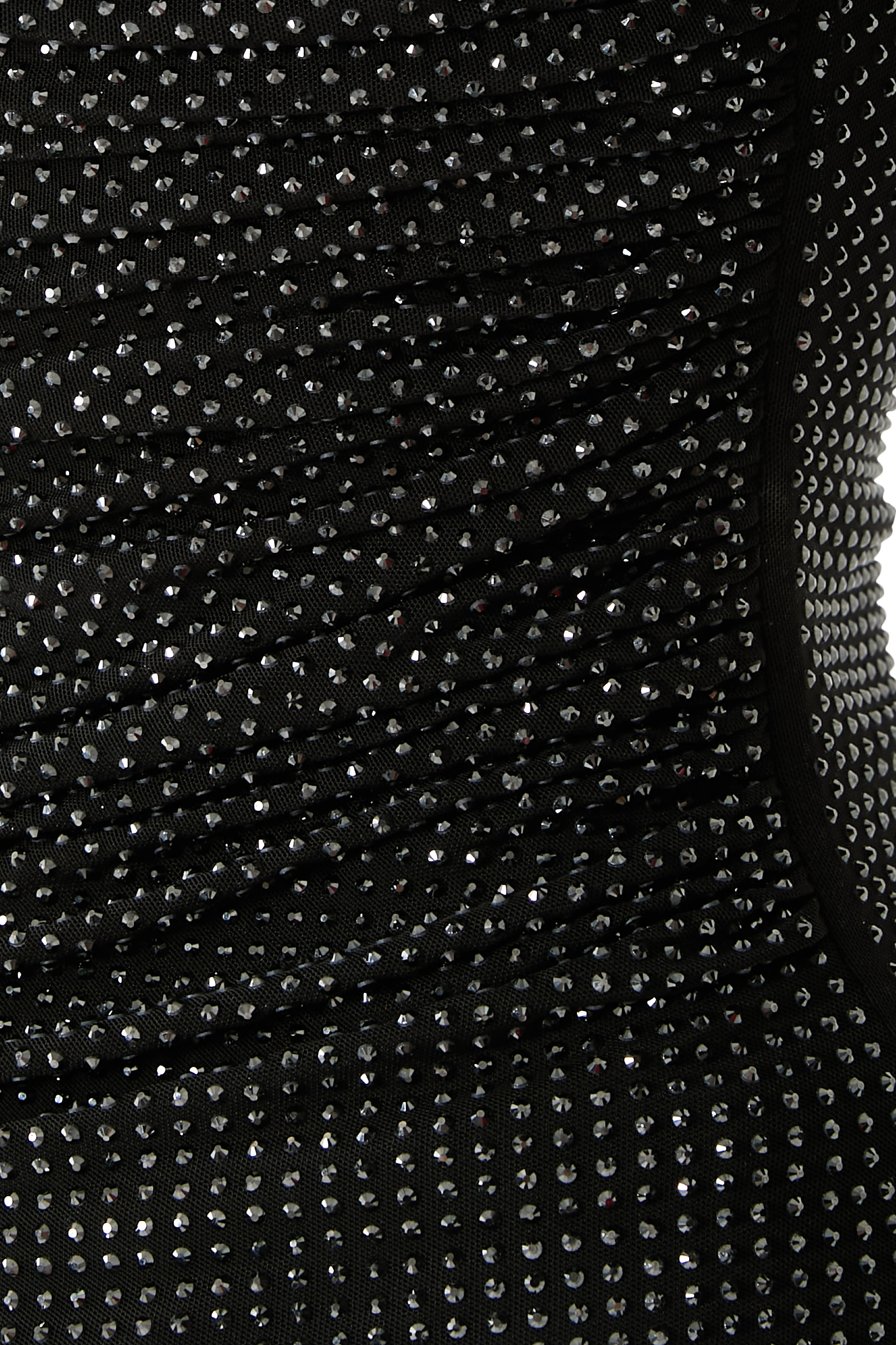 Rhinestone Lace Sleeve Top