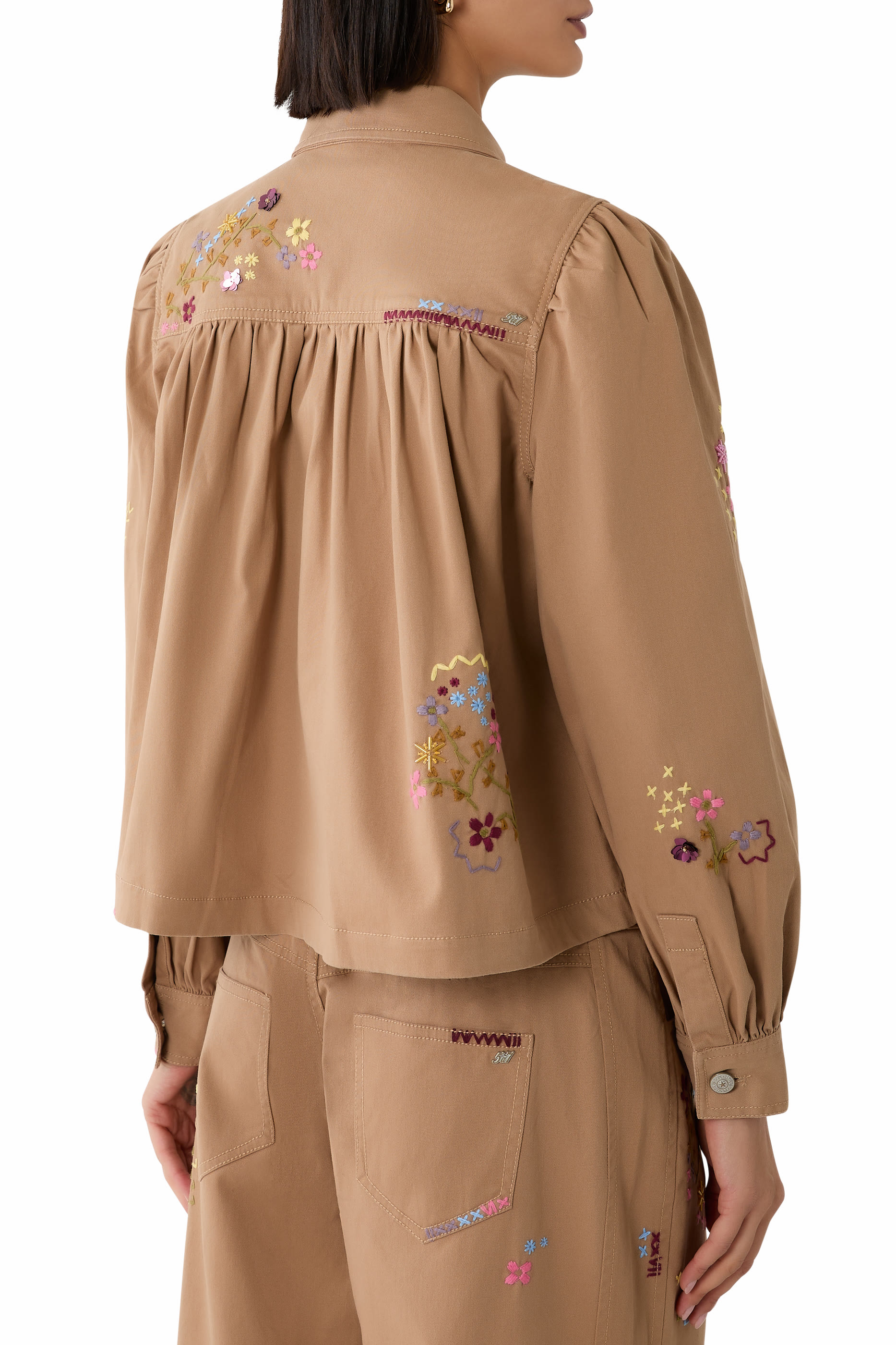 Lyla Wildflower Embroidered Jacket