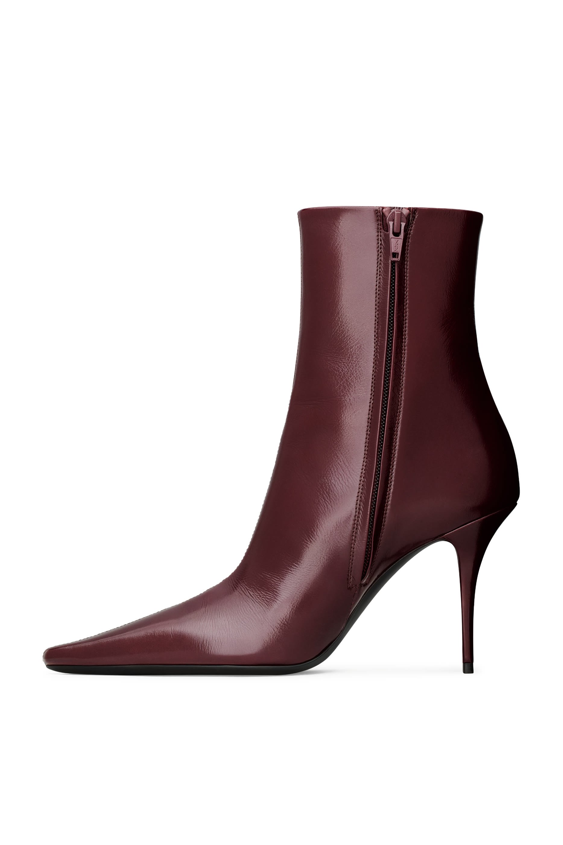  Ashley 90 Booties in Smooth Leather 