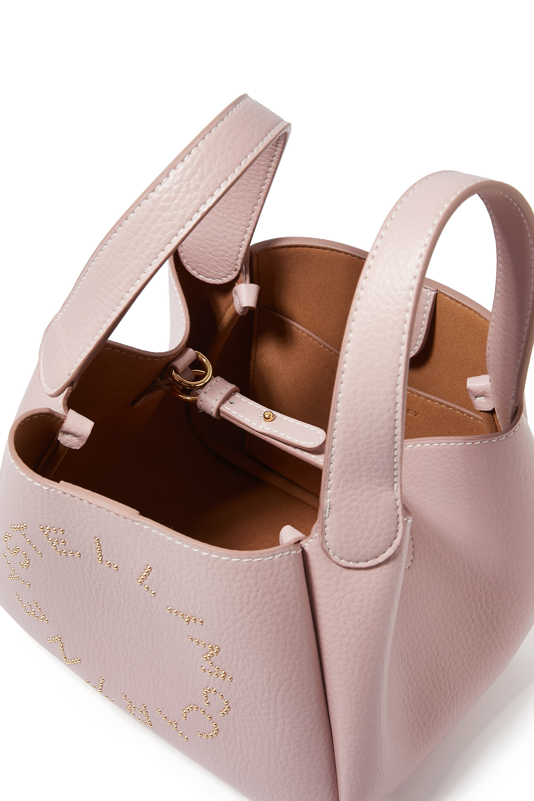 Logo Top Handle Crossbody Tote Bag