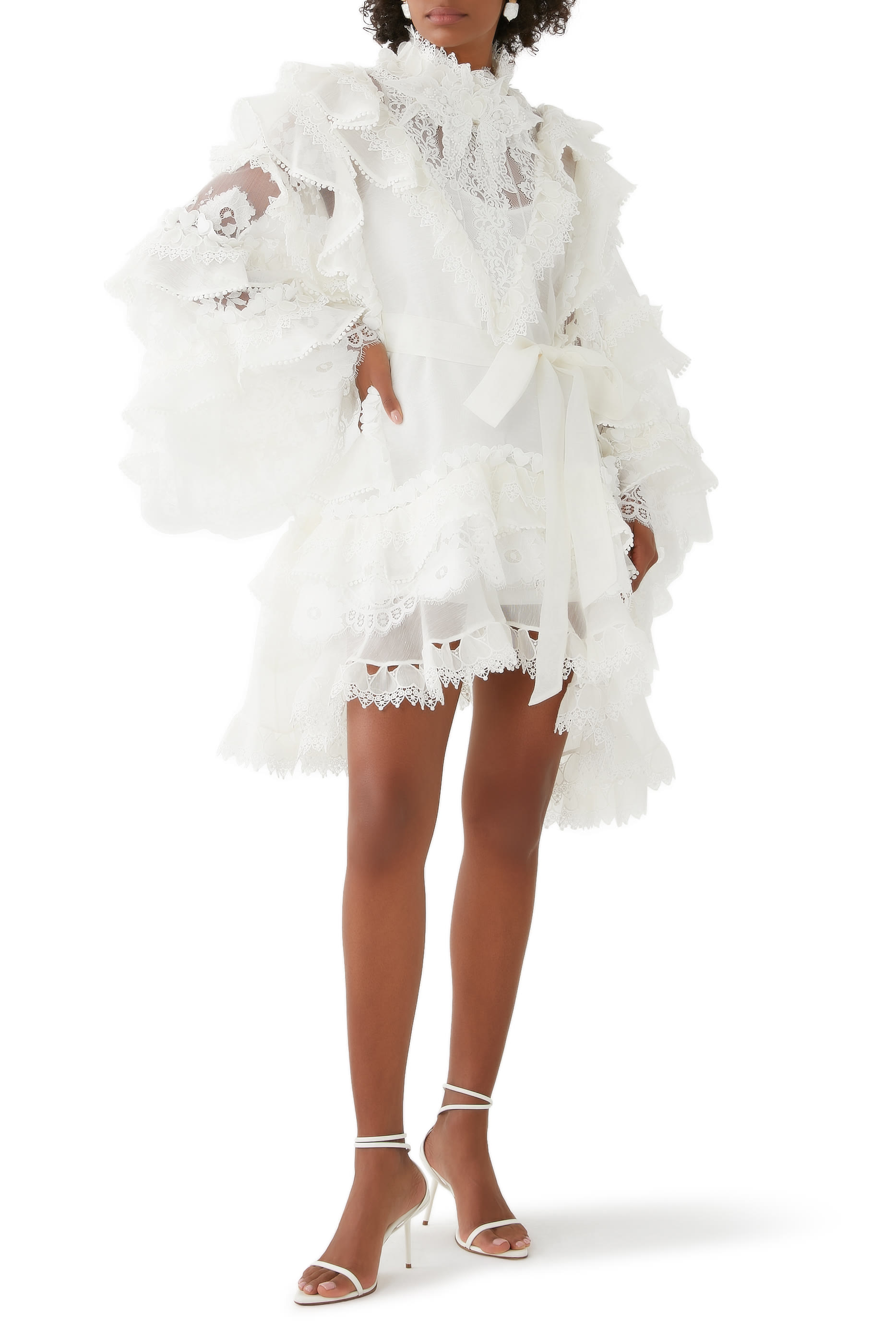 Crush Heart Trim Mini Dress