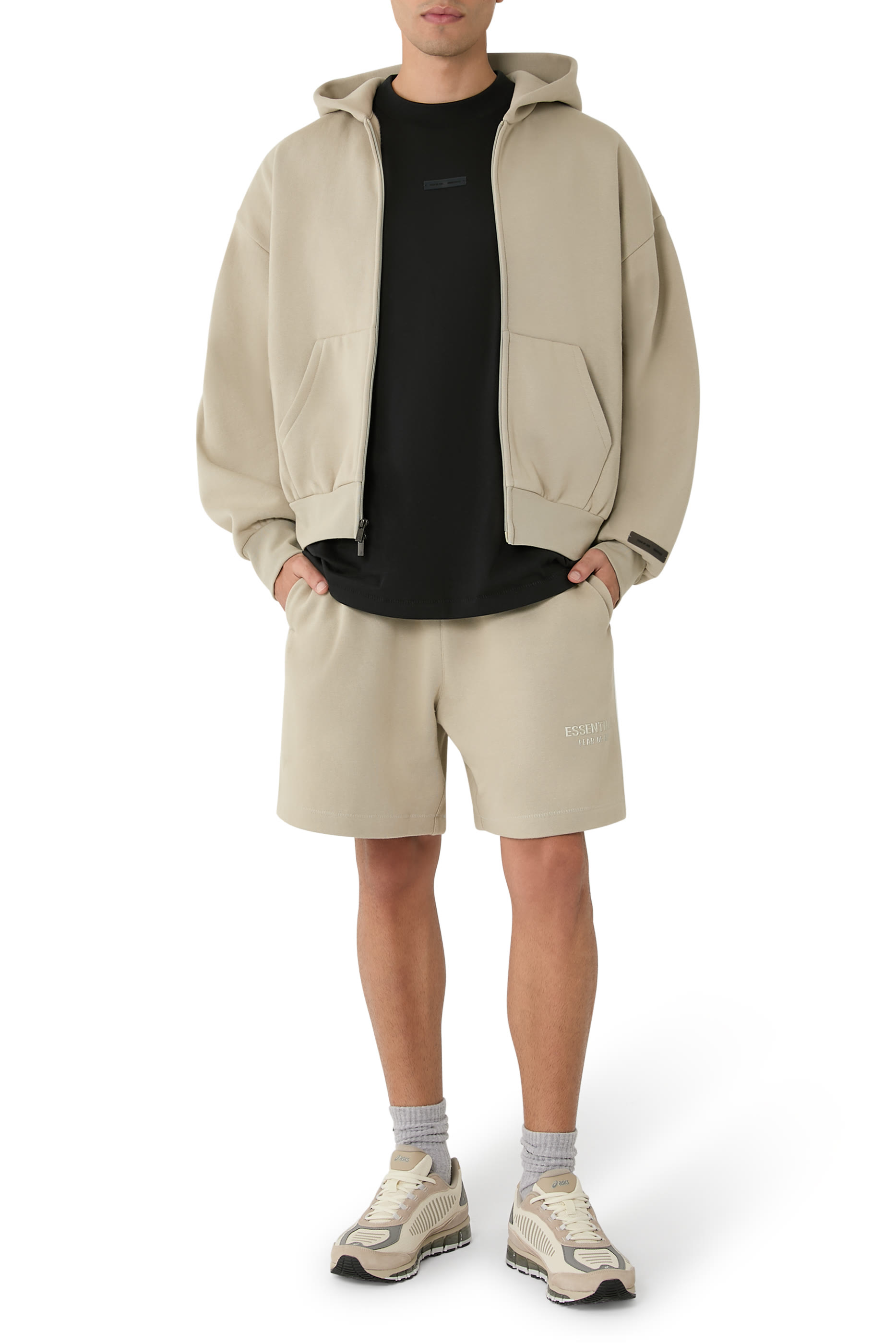 Classic Fit Fleece Zip-Up Hoodie