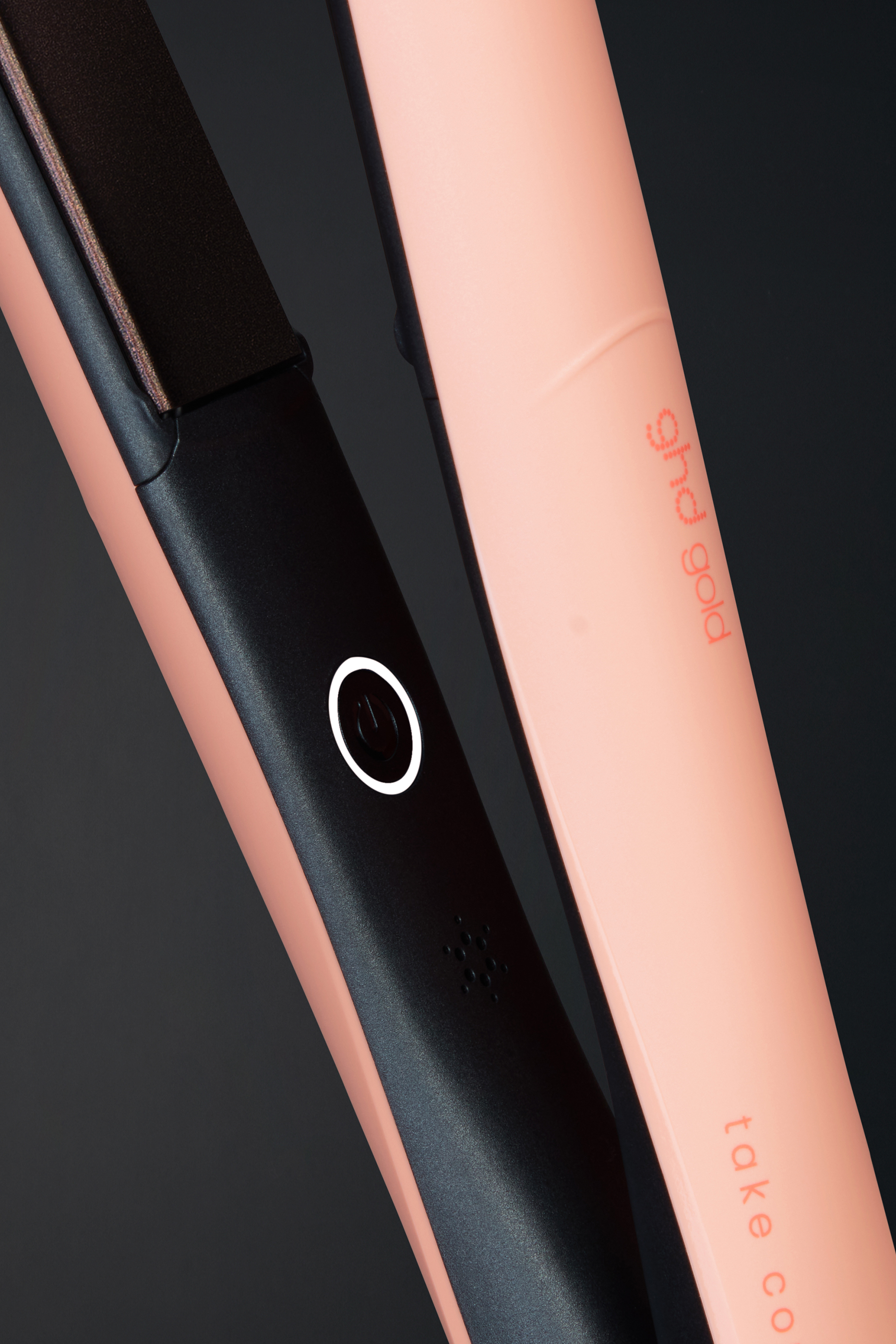 Pink Collection Gold Hair Straightener