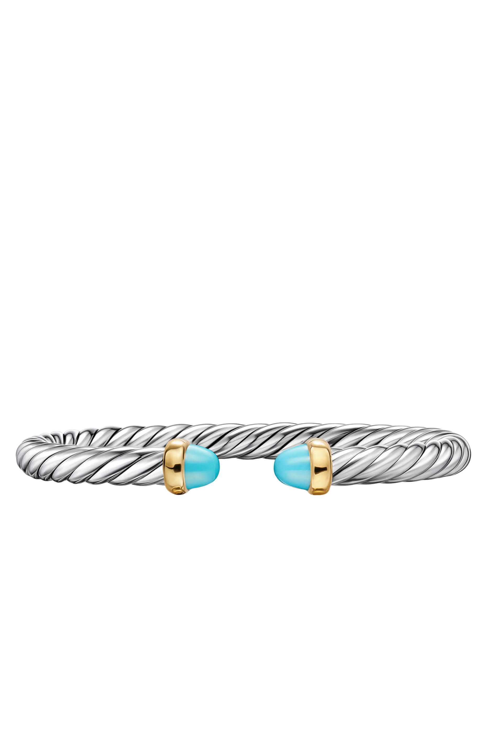 Cable Flex&reg; Bracelet, Sterling Silver & 14k Yellow Gold
