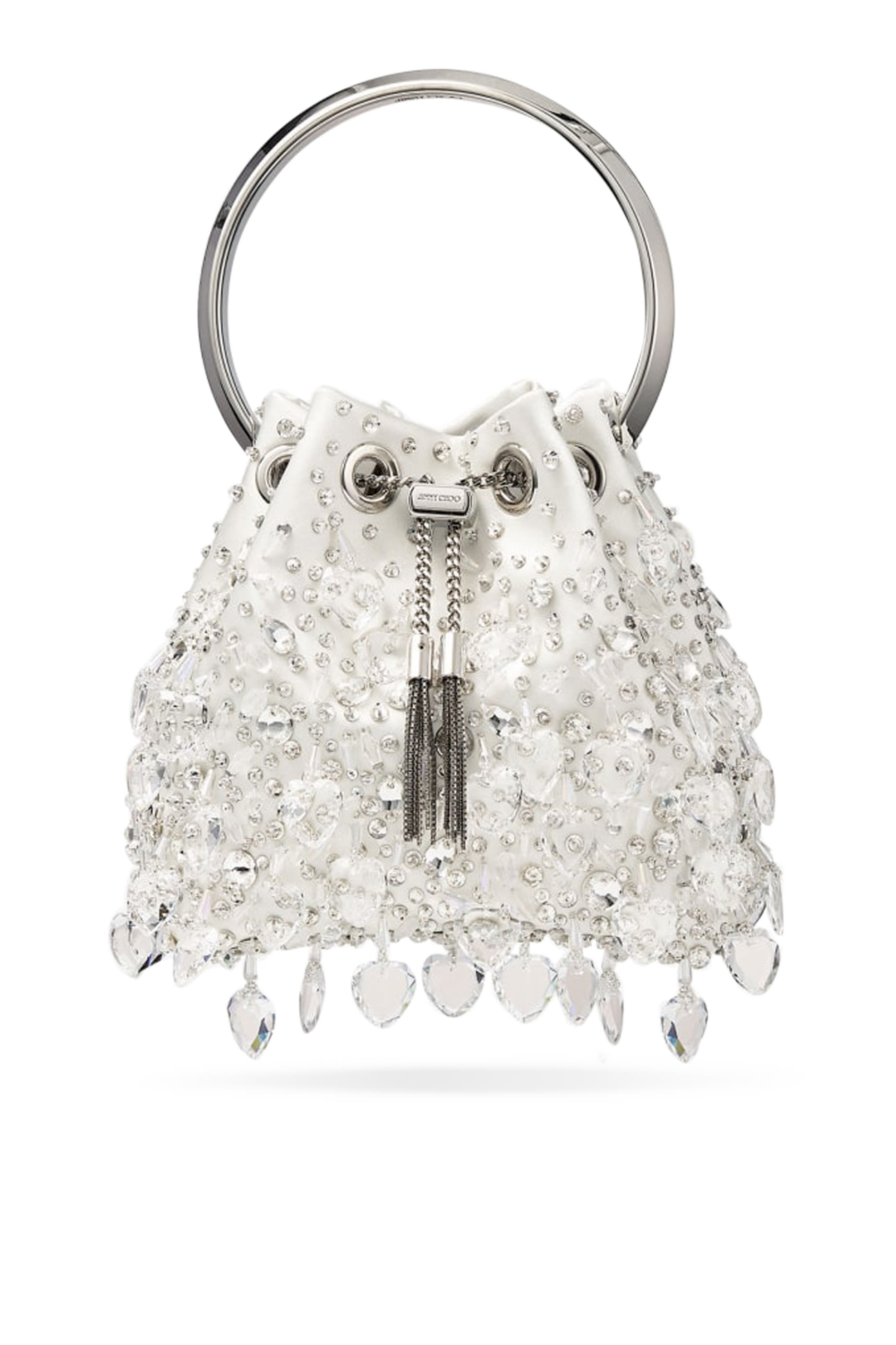 Bon Bon Satin Crystal Bag