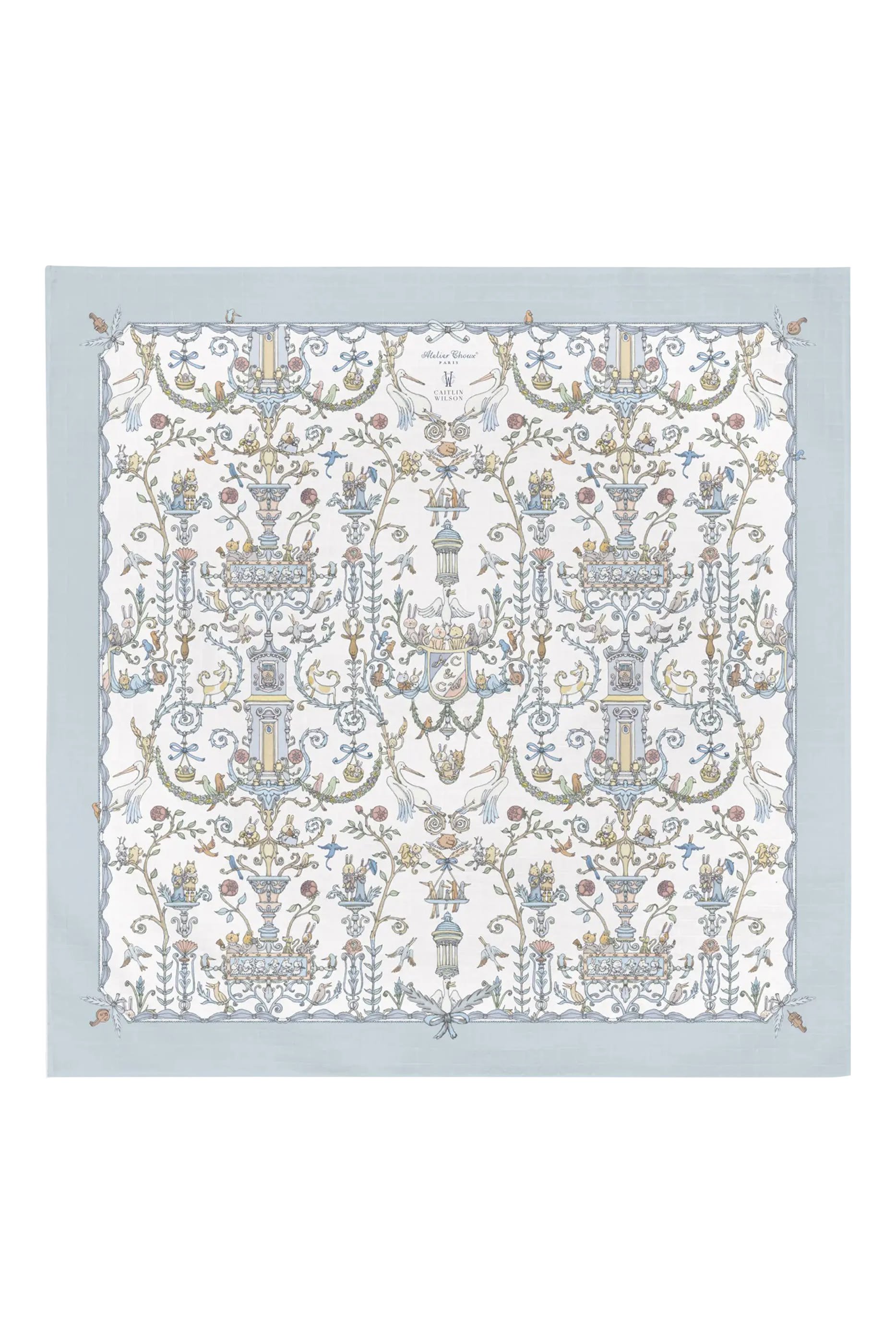 Kids Carré and Satin Bib Set