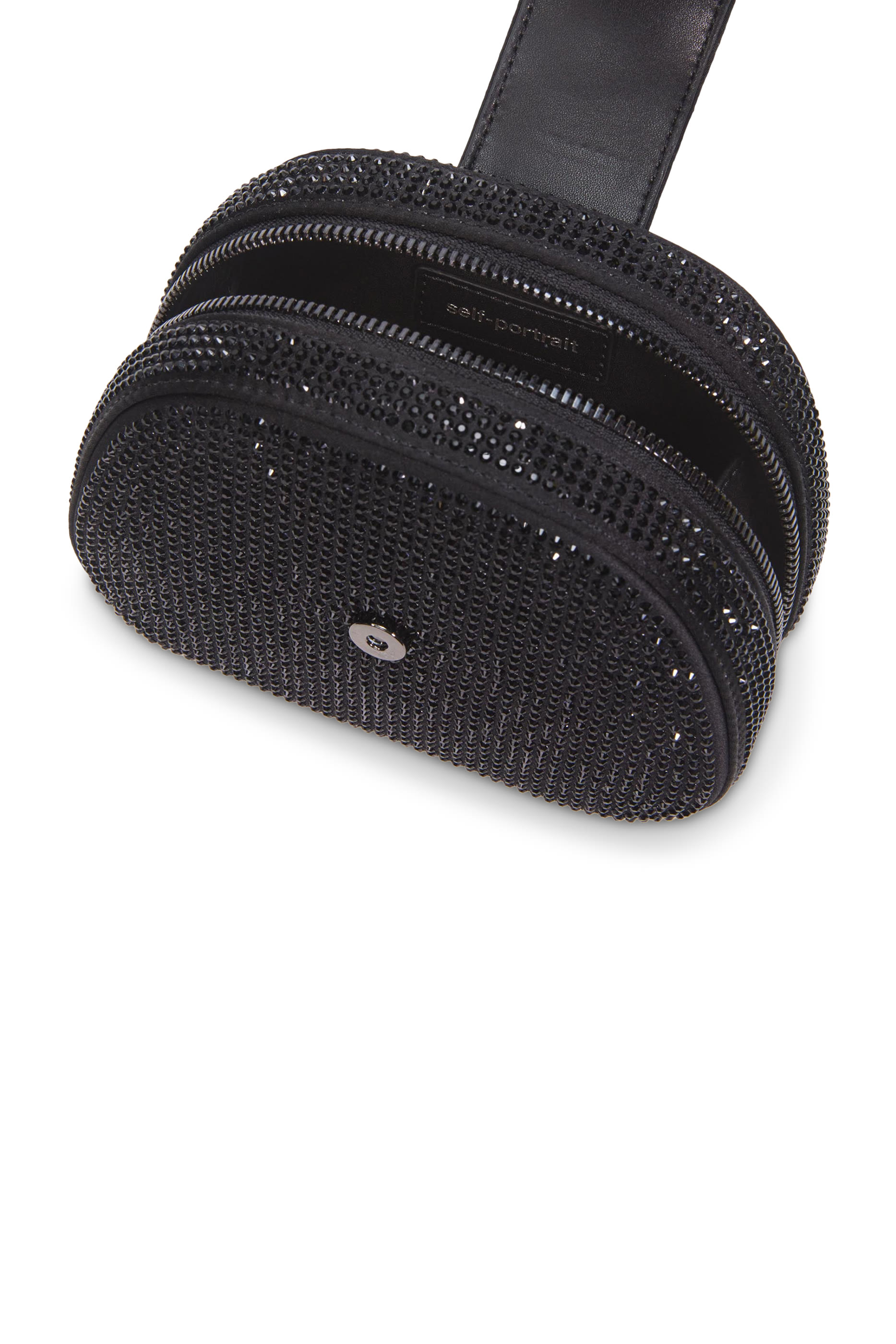 Rhinestone Top Handle Micro Bag