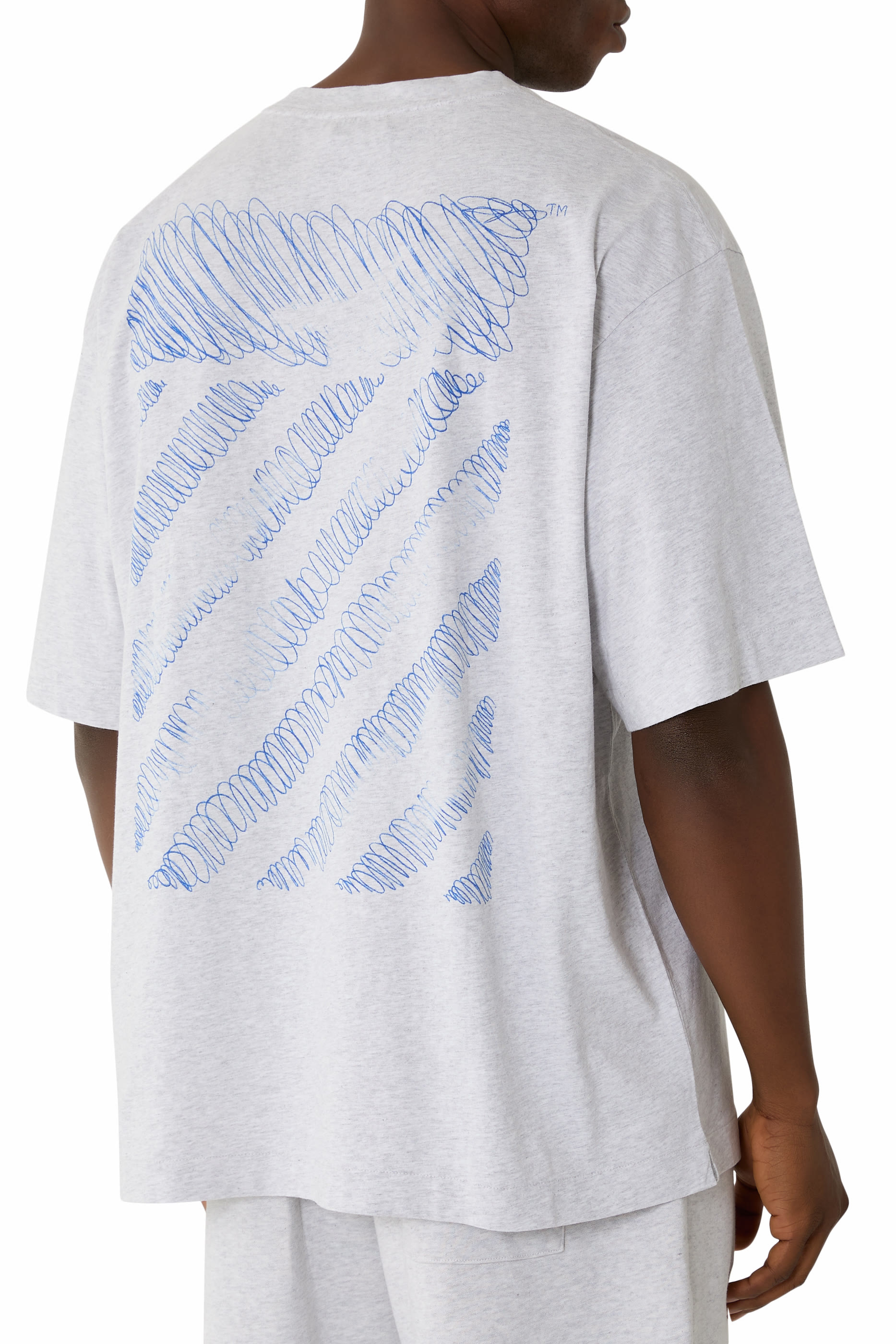  Scribble Diag Skate Short Sleeve T-Shirt