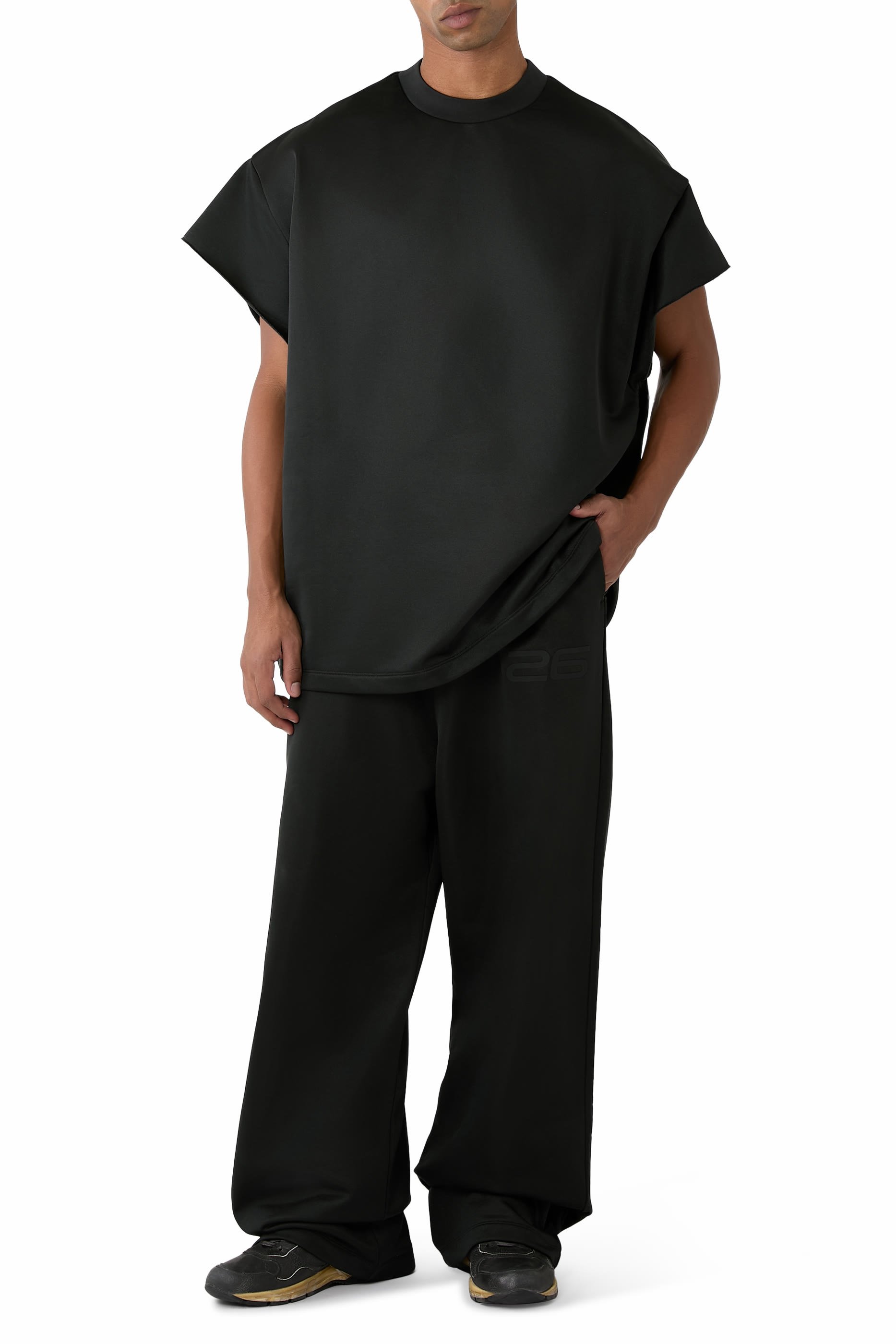 Satin Fleece Lounge Sweatpants