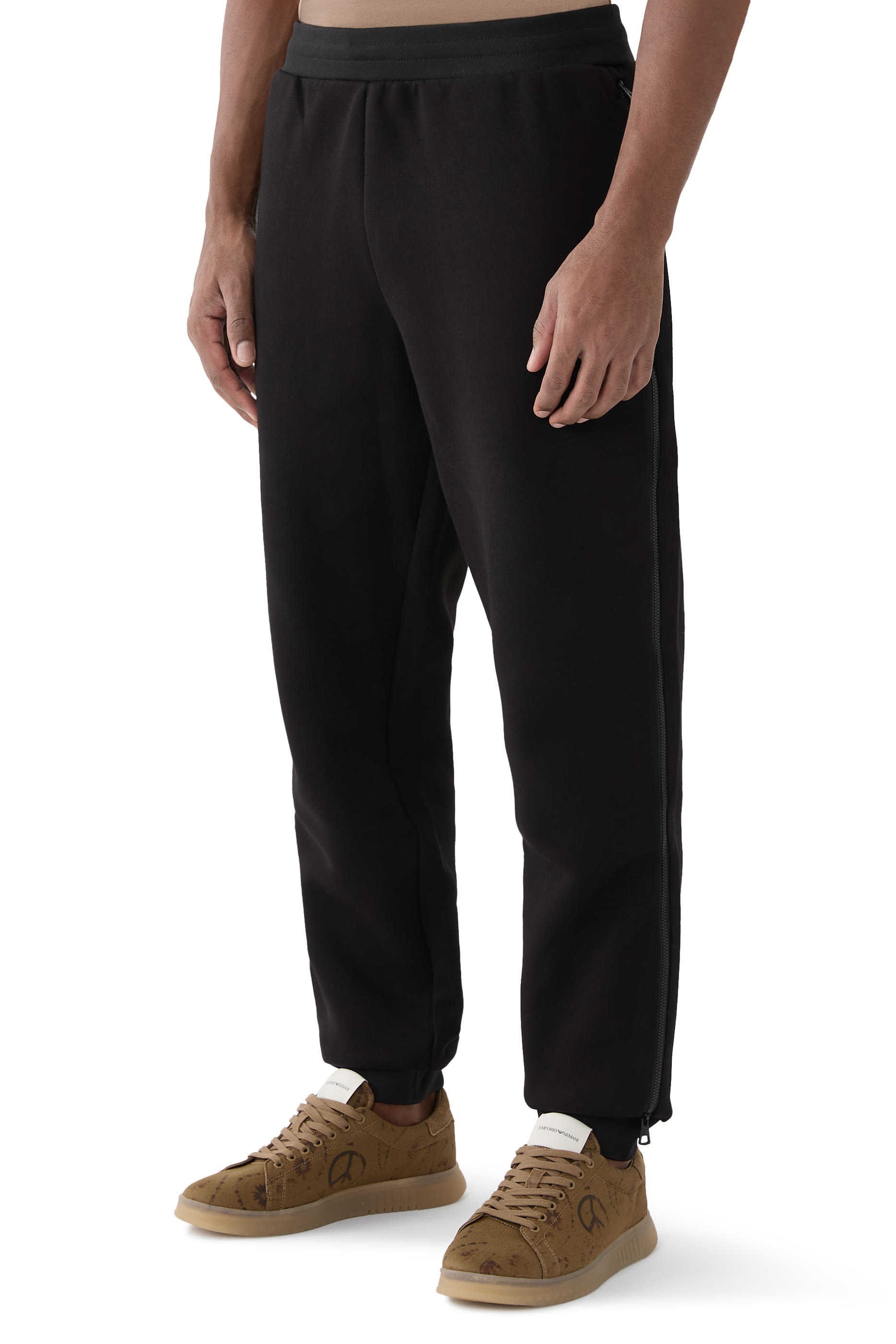 EA7 Logo Cotton Joggers