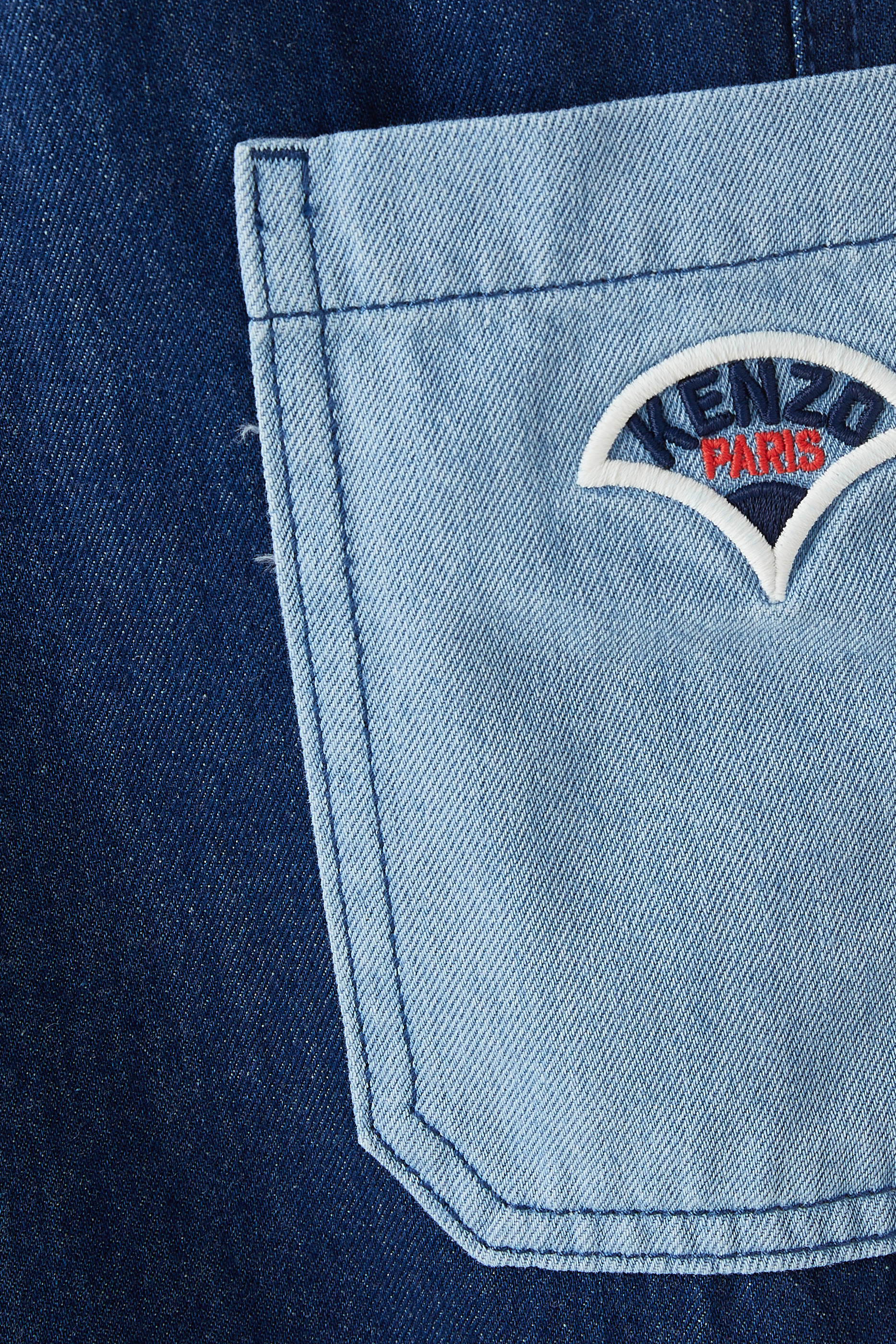 Kids  Wide-Leg Denim Trousers 